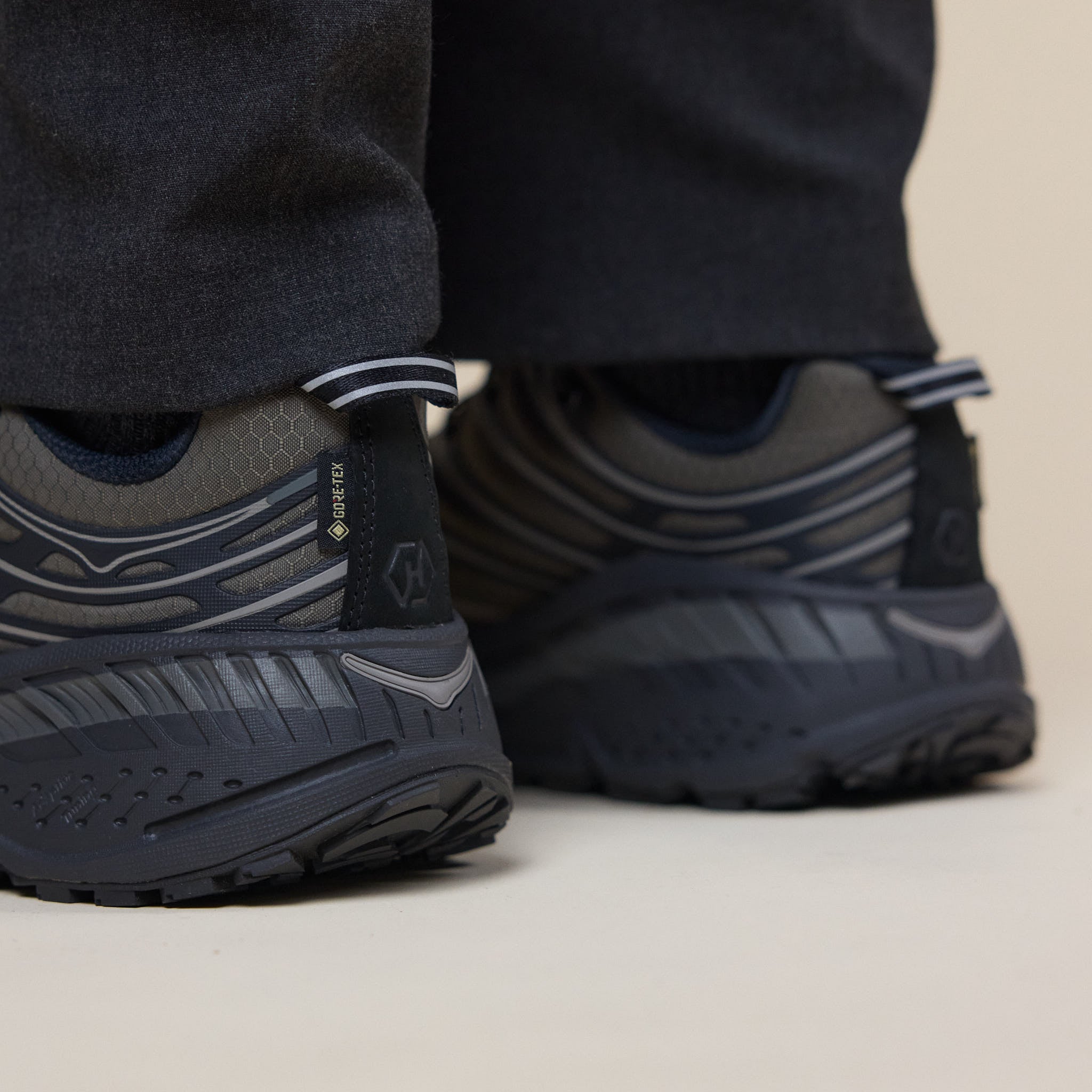 HOKA x HAVEN - Stinson Evo Gore-Tex Haven - Jet Black / Tarmac