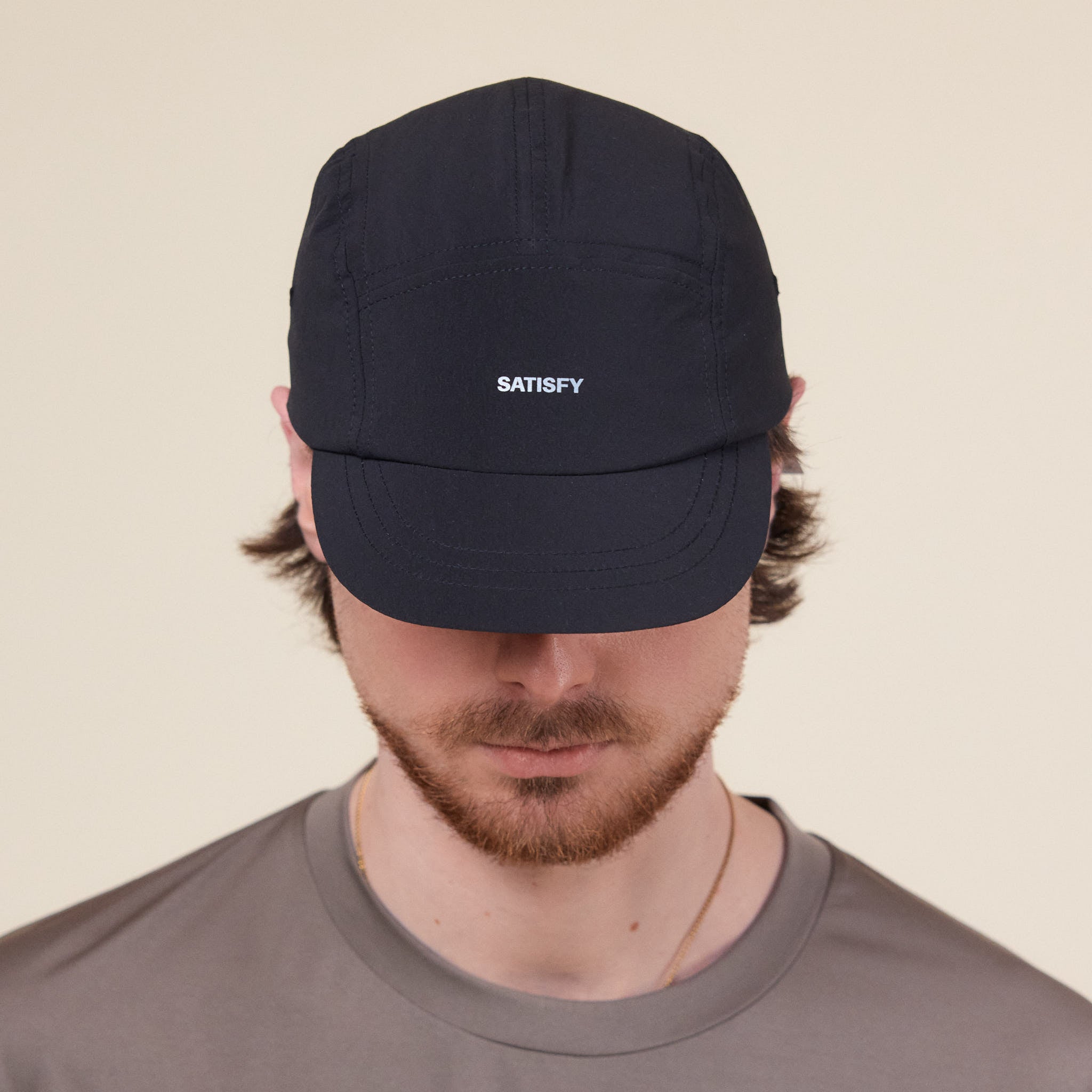 Satisfy Running - Peaceshell Cordura Trail Cap - Black