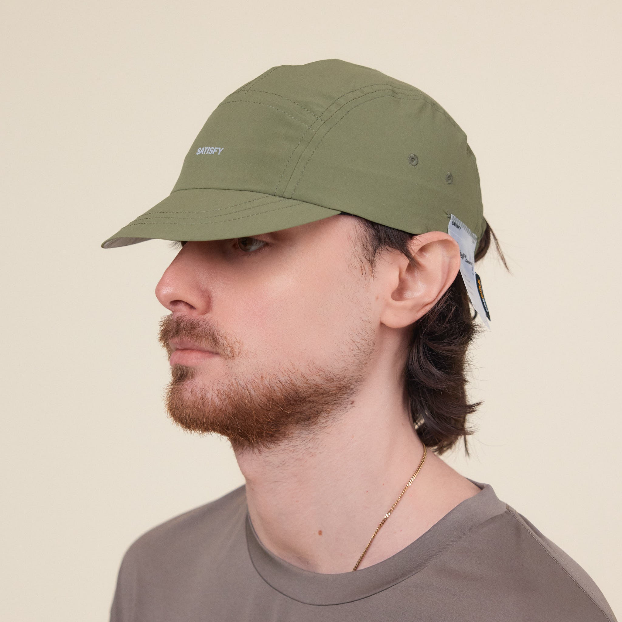 Satisfy Running - Peaceshell Cordura Trail Cap - Tea