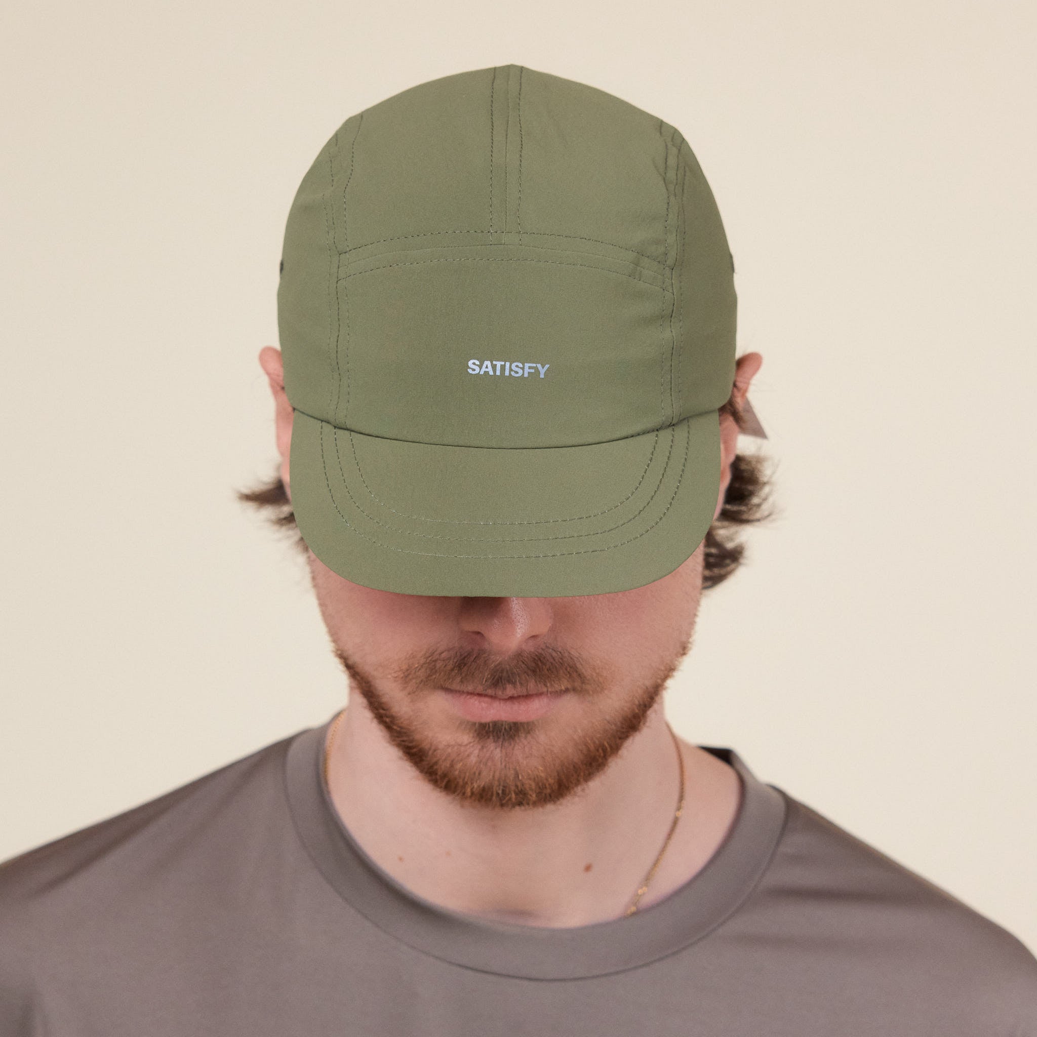Satisfy Running - Peaceshell Cordura Trail Cap - Tea