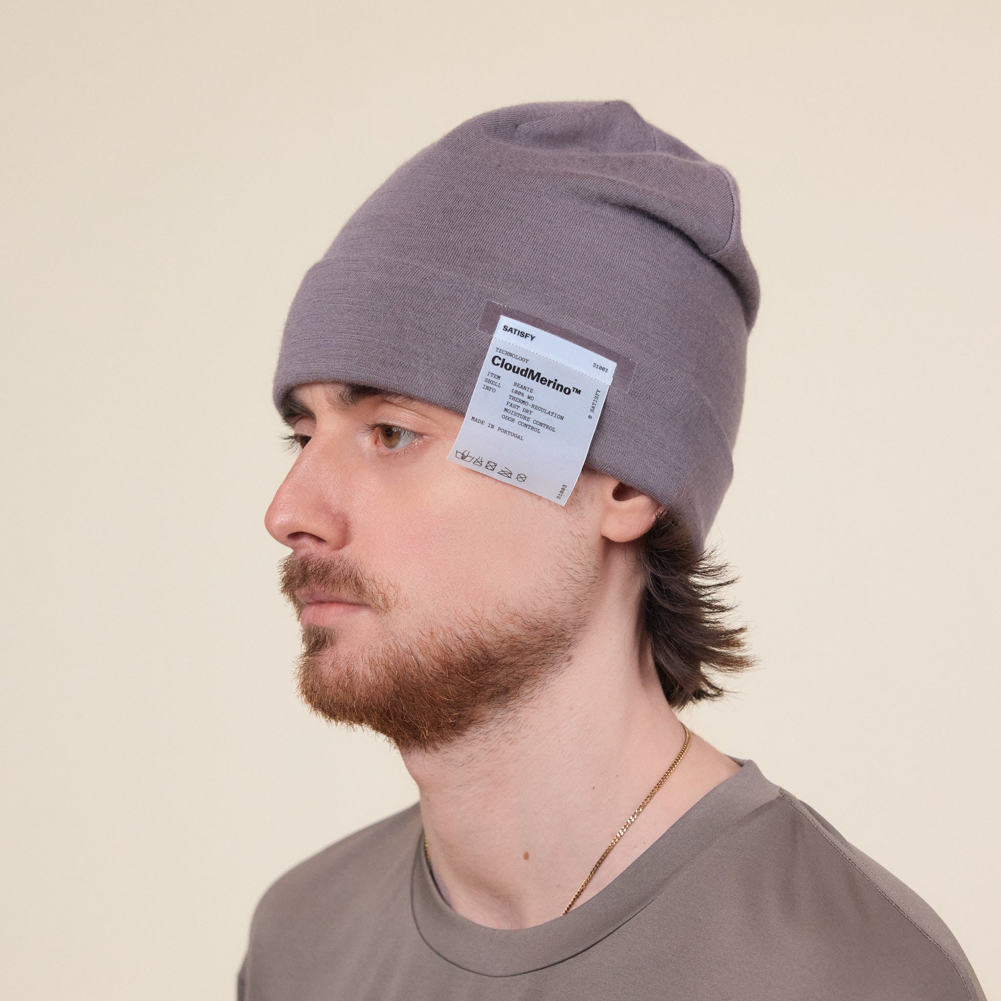 Satisfy Running - CloudMerino™ Beanie - Shark