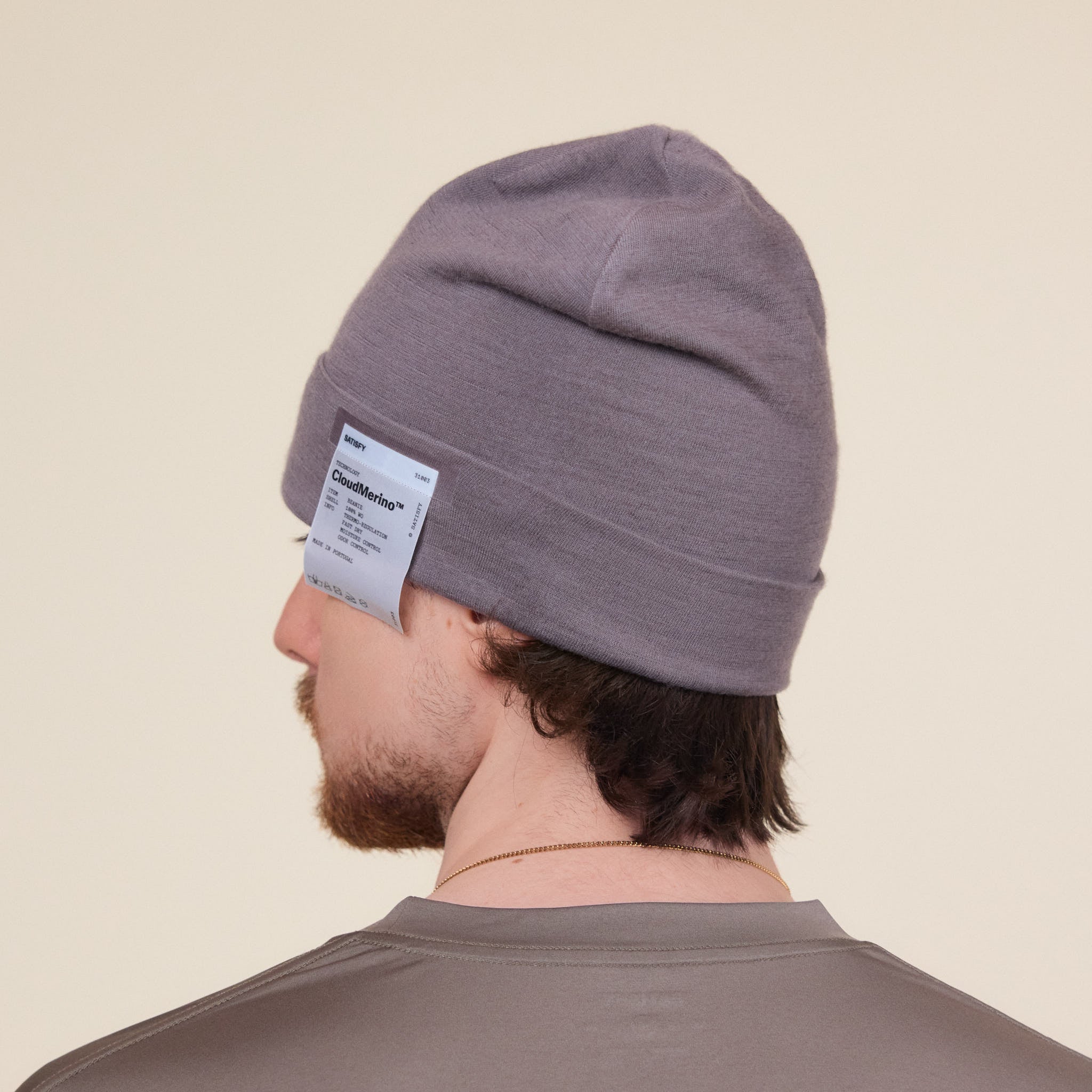 Satisfy Running - CloudMerino™ Beanie - Shark