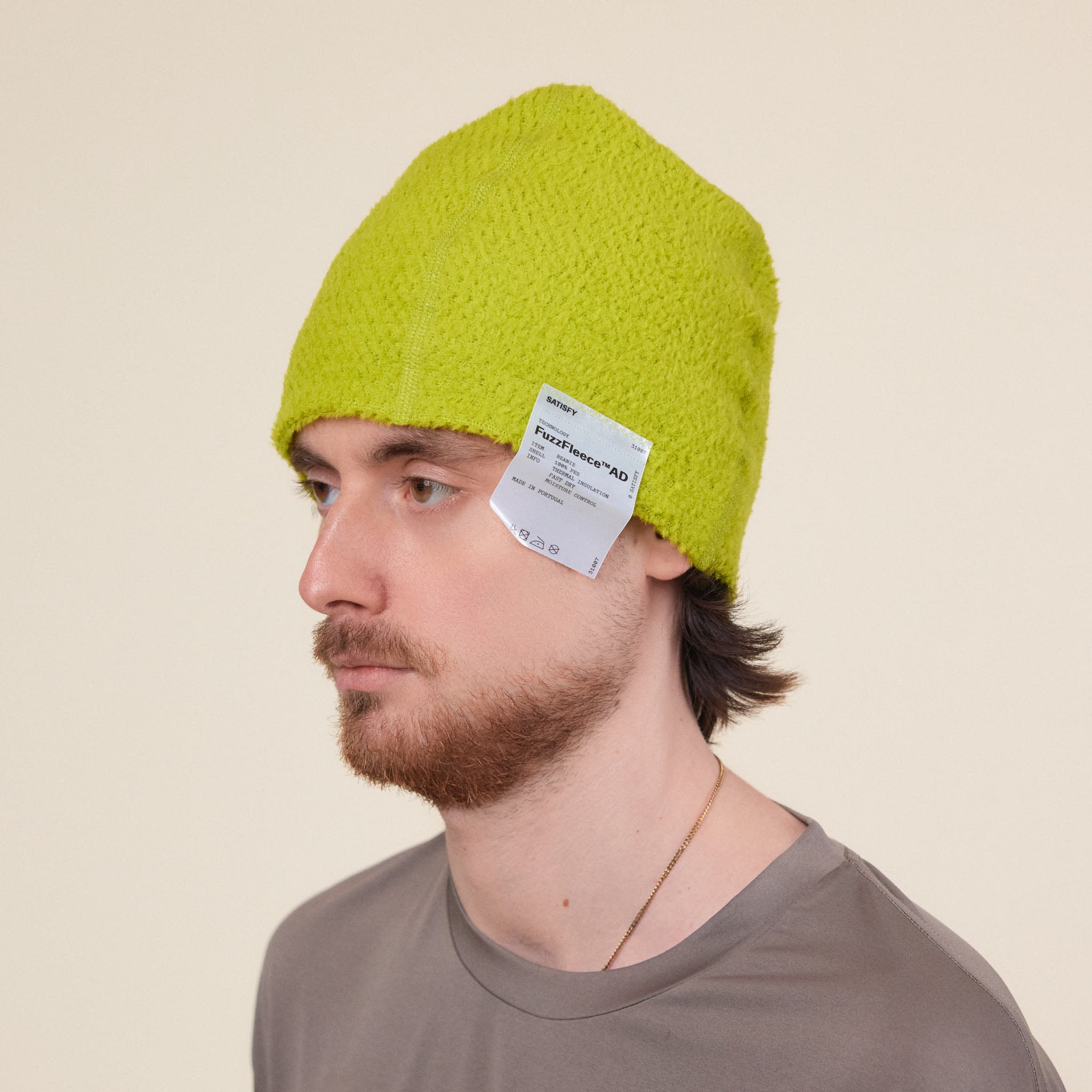 Satisfy Running - Fuzzfleece™ AD Beanie - Grenoble Green