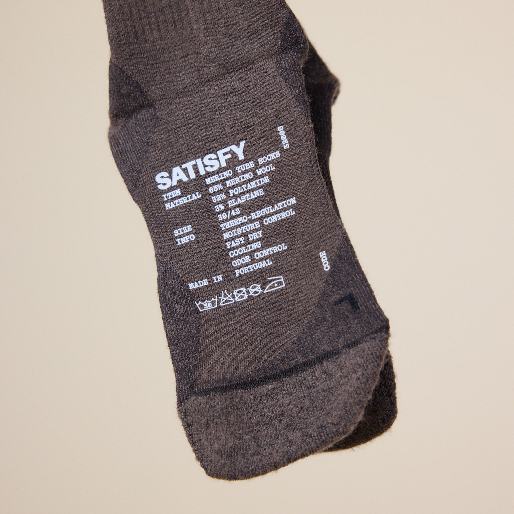 Satisfy Running - Merino Nylon Tube Socks - Falcon