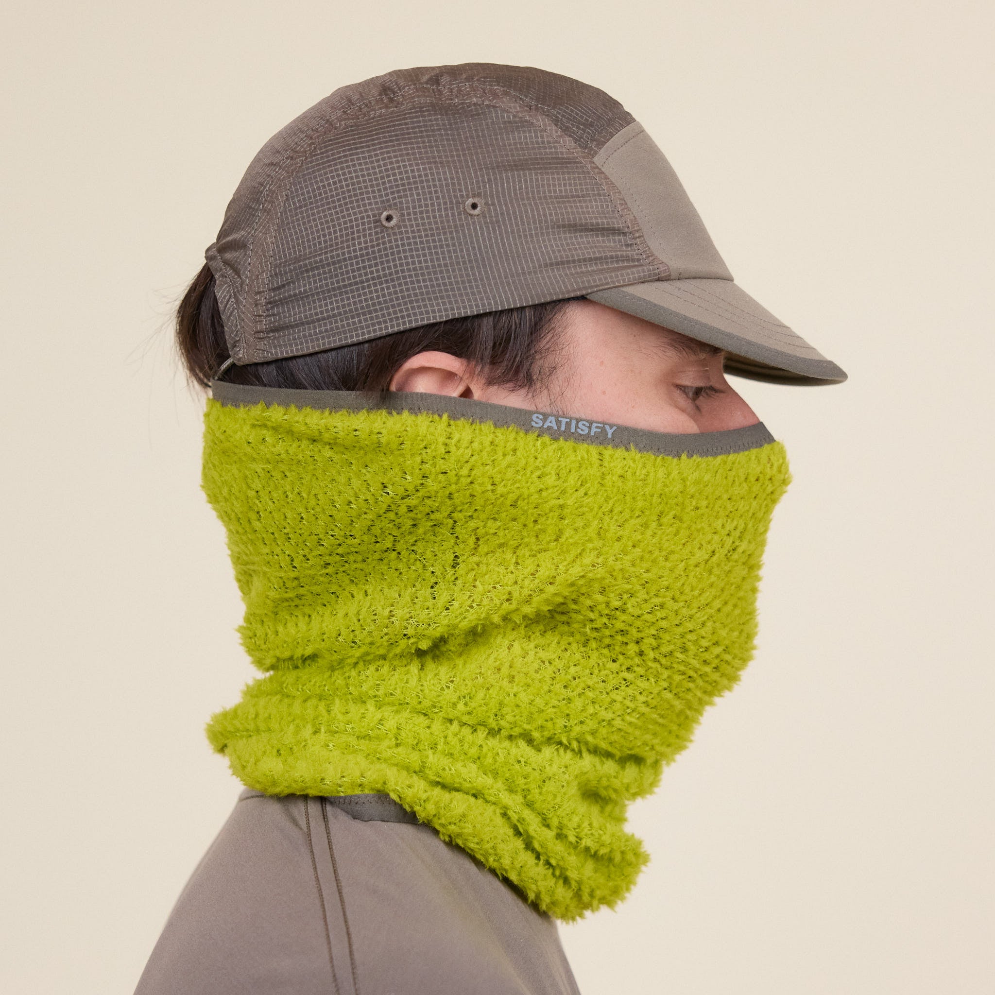 Satisfy Running - Fuzzfleece™ AD Neck Warmer - Grenoble Green