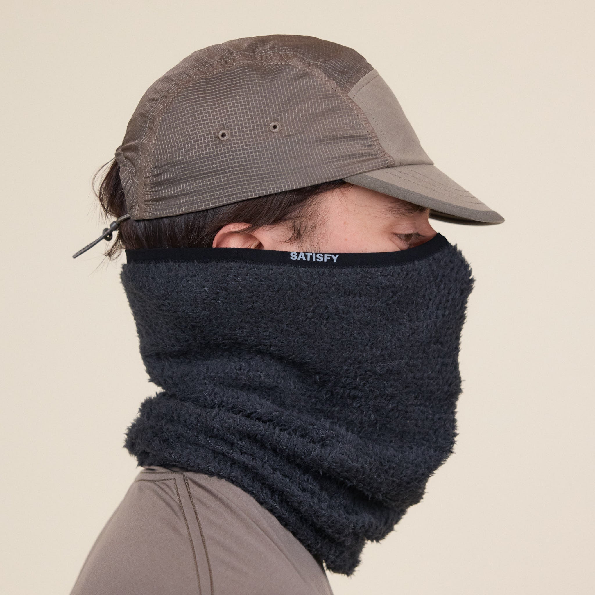 Satisfy Running - Fuzzfleece™ AD Neck Warmer - Phantom