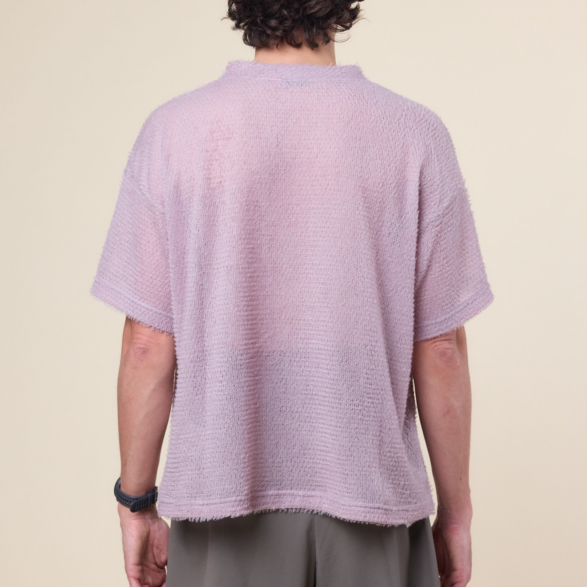Gnuhr - Shag Fleece T-Shirt - Purple Dove