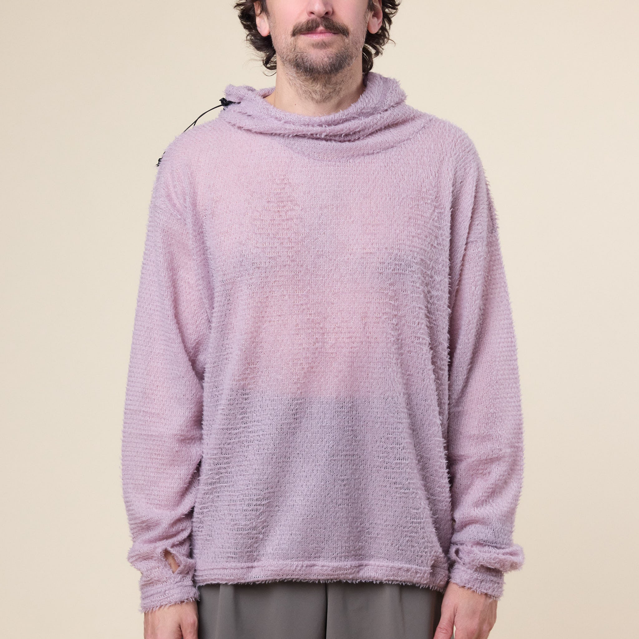 Gnuhr - Shag Fleece Hoodie - Purple Dove
