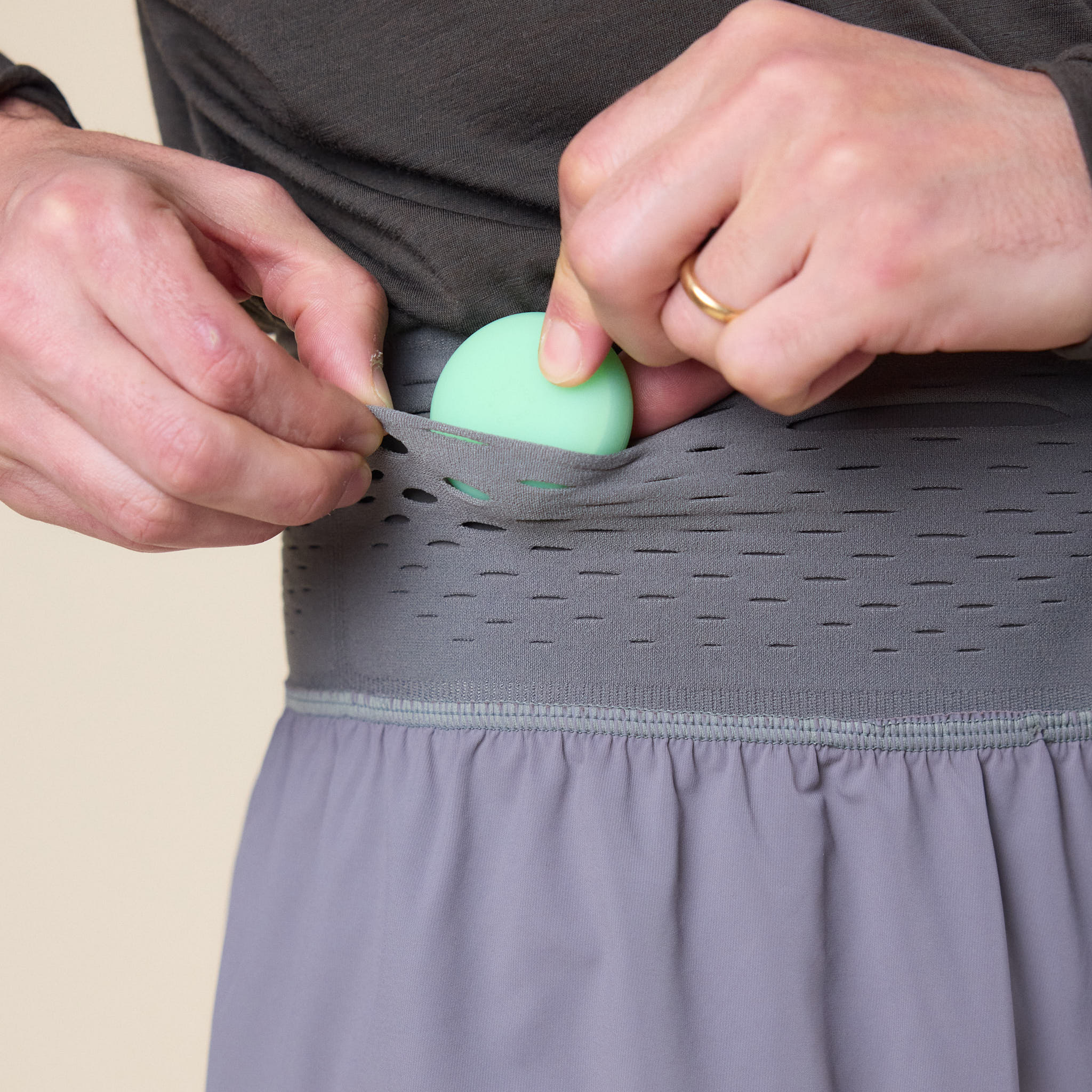 Gnuhr - Warp Short Short - Charcoal Grey