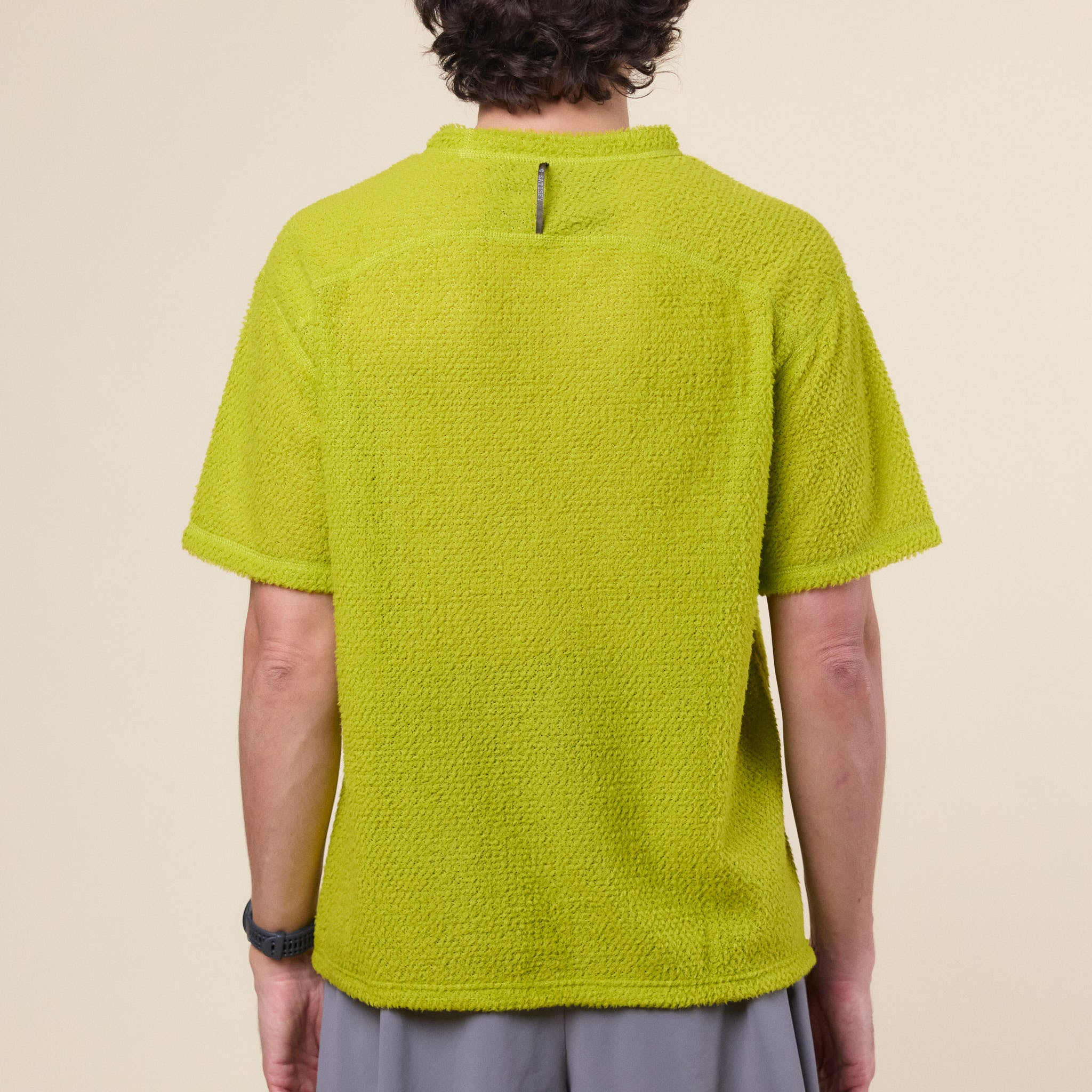 Satisfy Running - Fuzzfleece™ AD T-Shirt - Grenoble Green