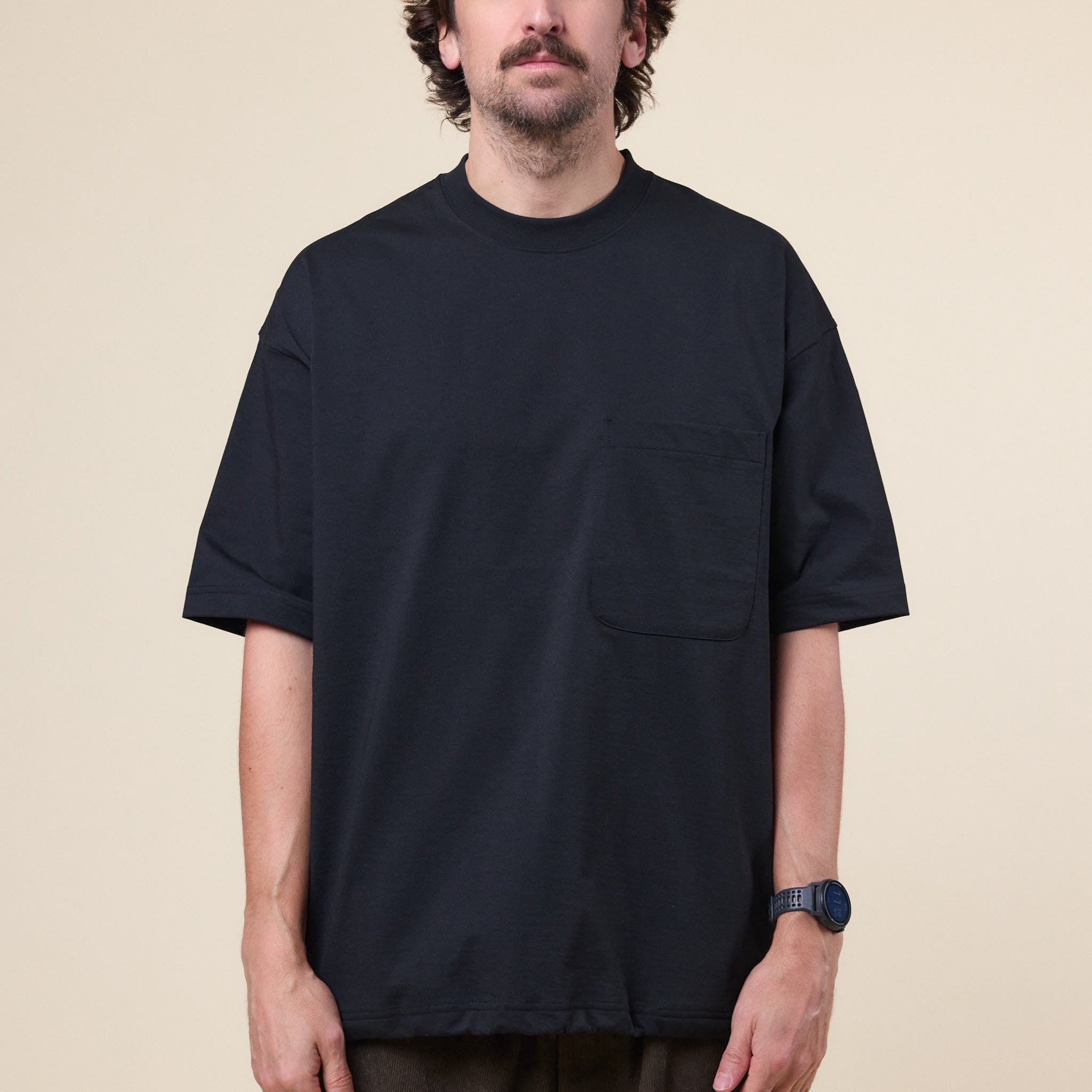 DAIWA Pier 39 - Tech Pocket Crew T-Shirt - Black