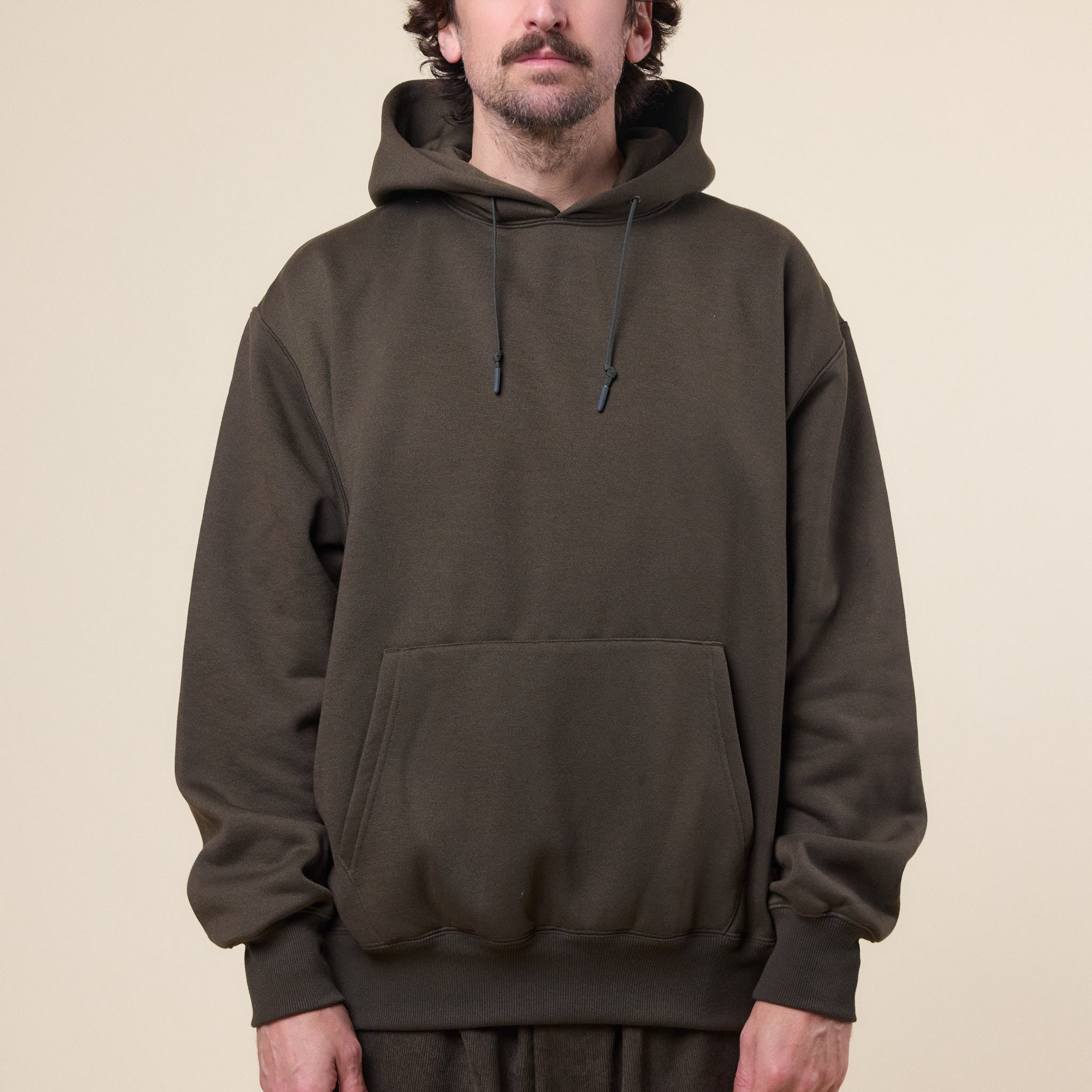 DAIWA Pier 39 - Tech Sweat Hoodie - Brown Khaki
