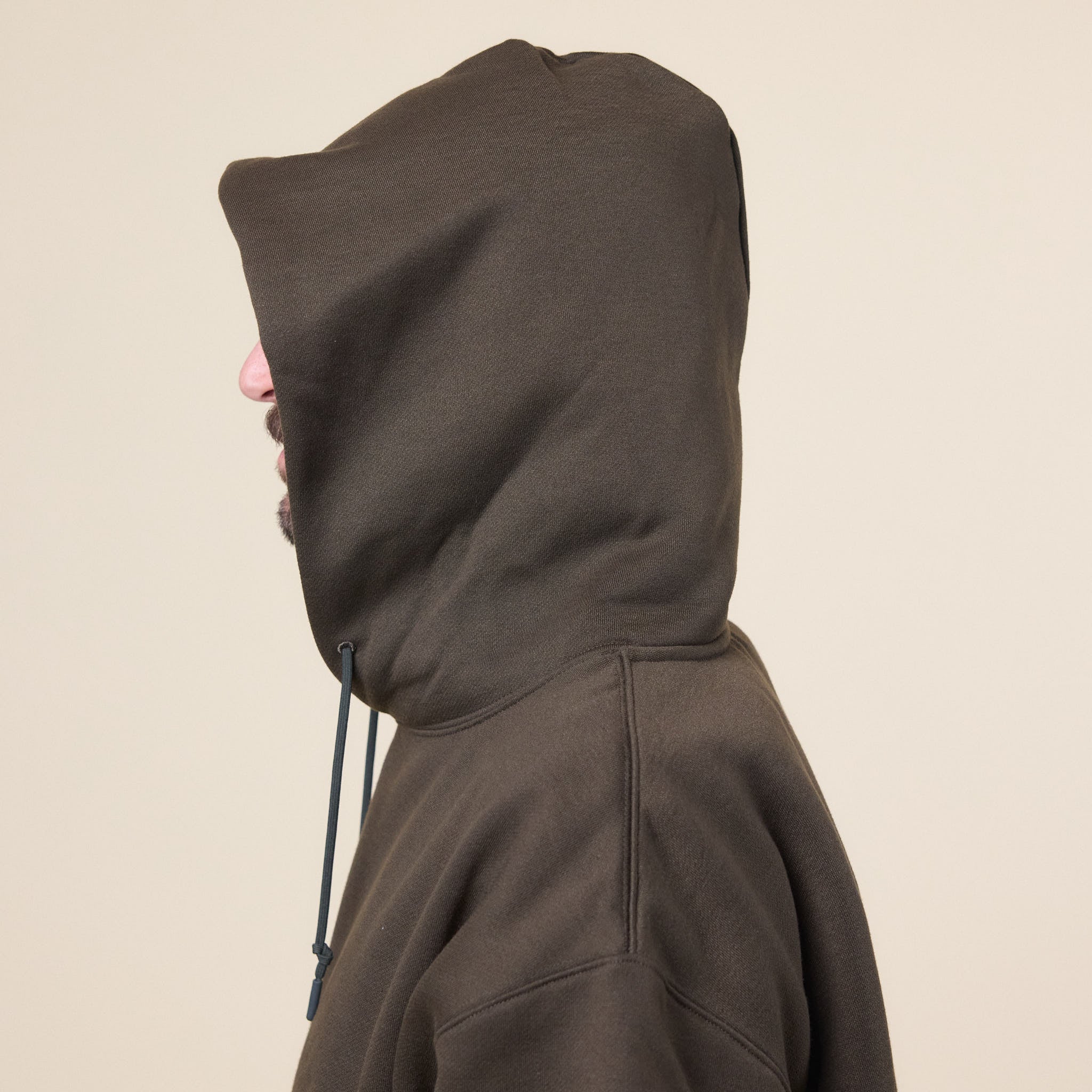 DAIWA Pier 39 - Tech Sweat Hoodie - Brown Khaki