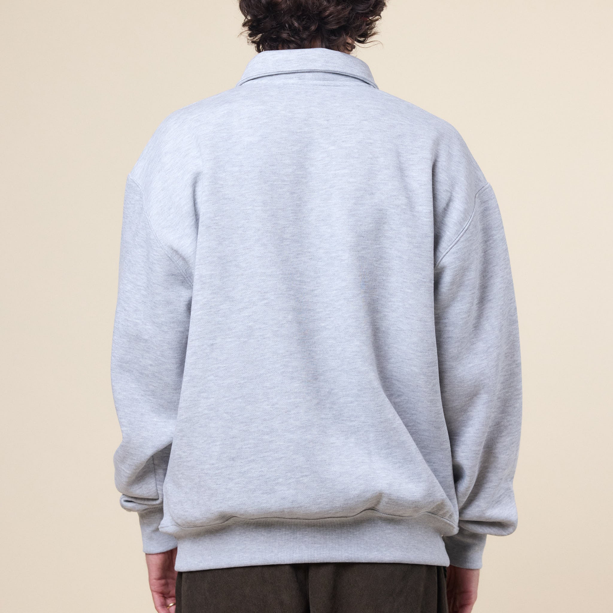 DAIWA Pier 39 - Tech Sweat Snap Pullover - Heather Grey