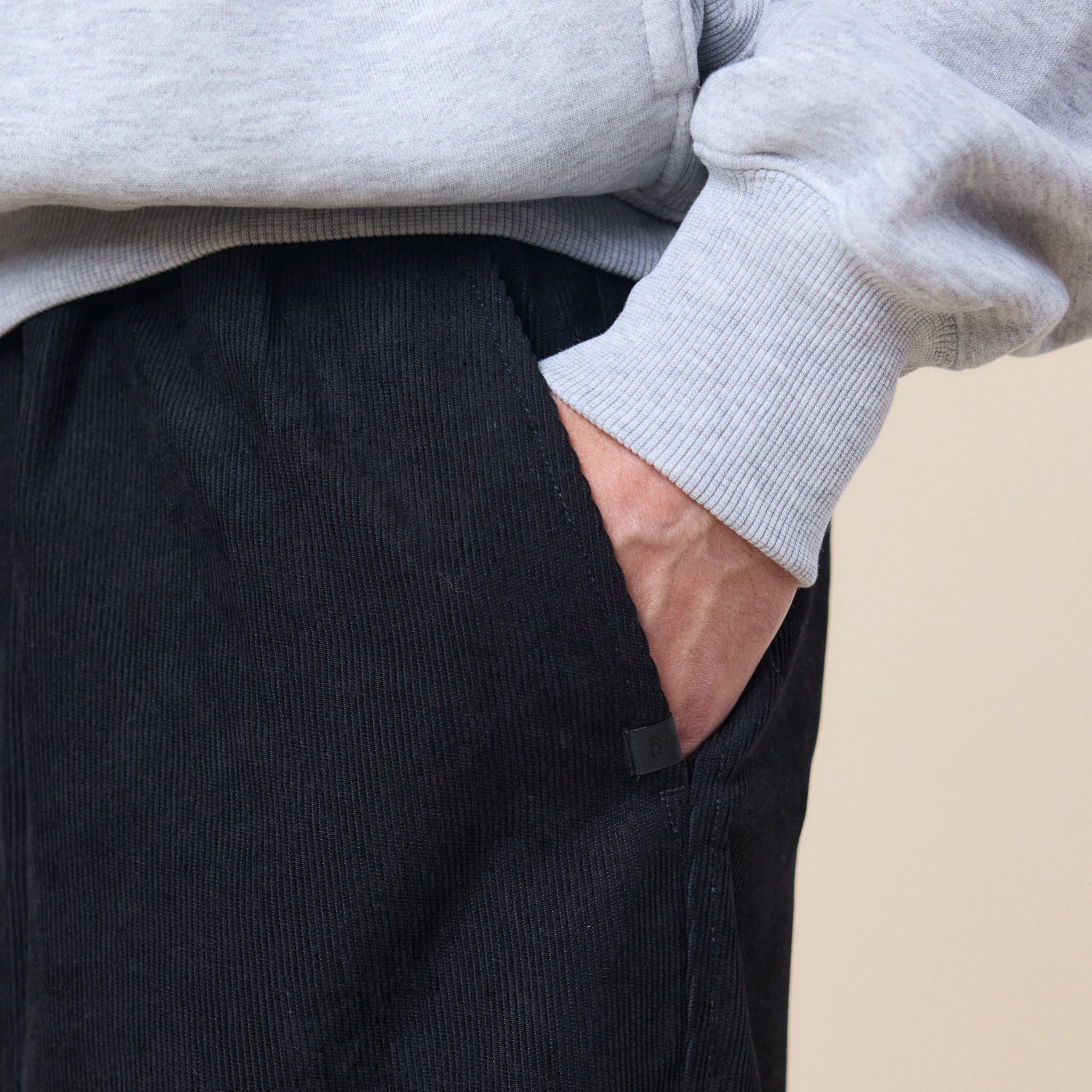 DAIWA Pier 39 - Tech Cord Easy Trouser - Black