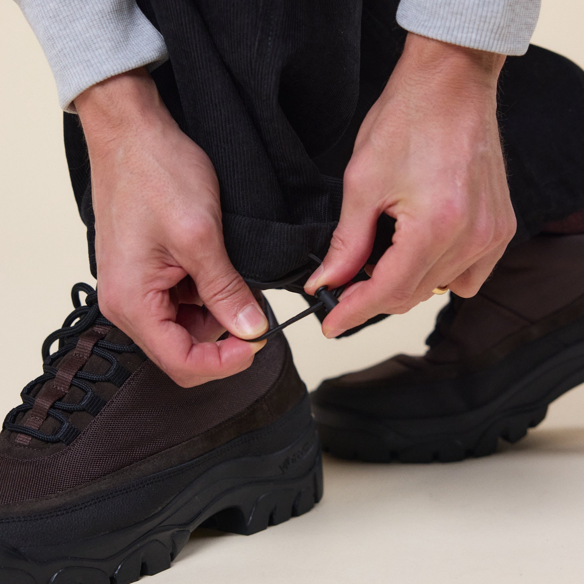 DAIWA Pier 39 - Tech Cord Easy Trouser - Black