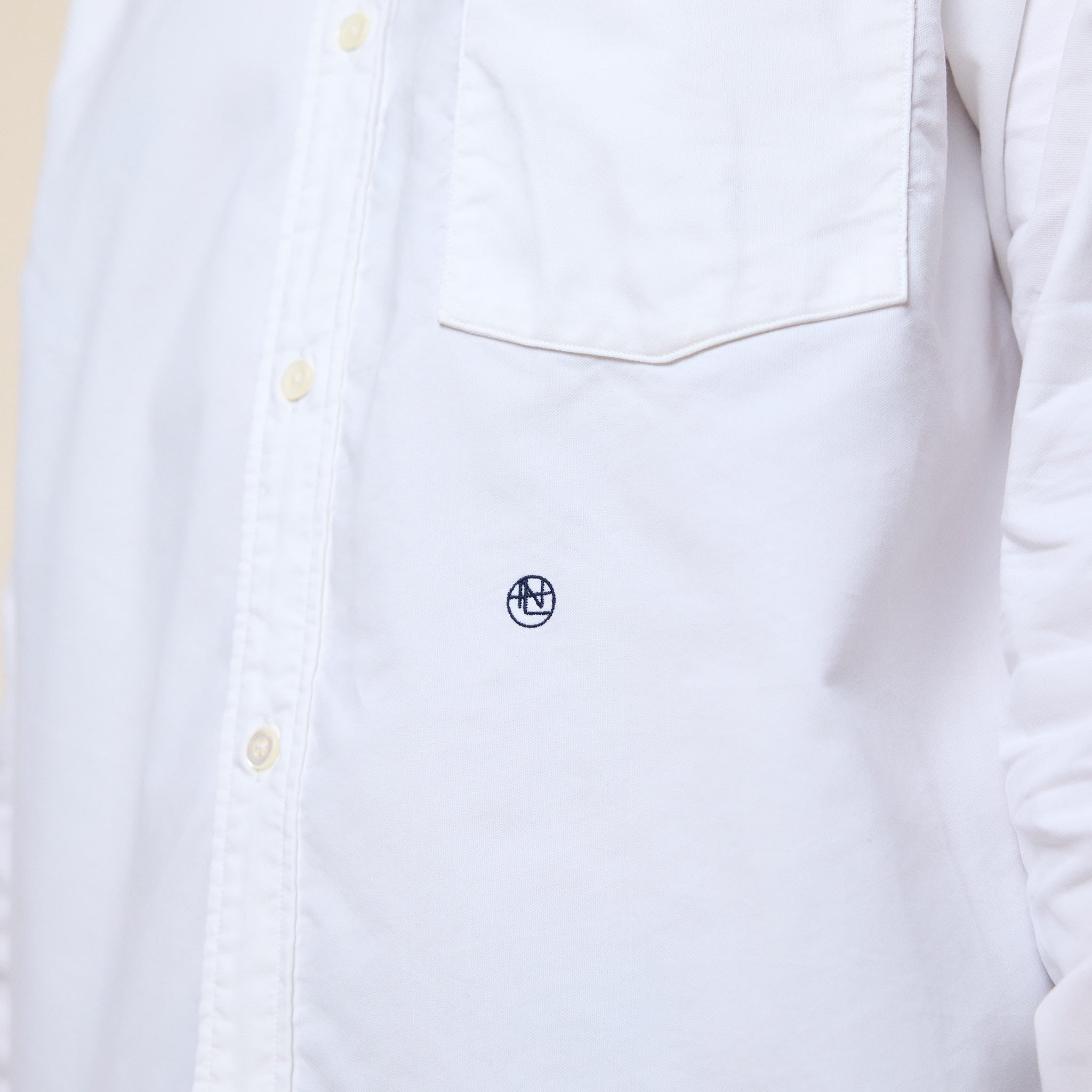 Nanamica - Button Down Wind Shirt - White