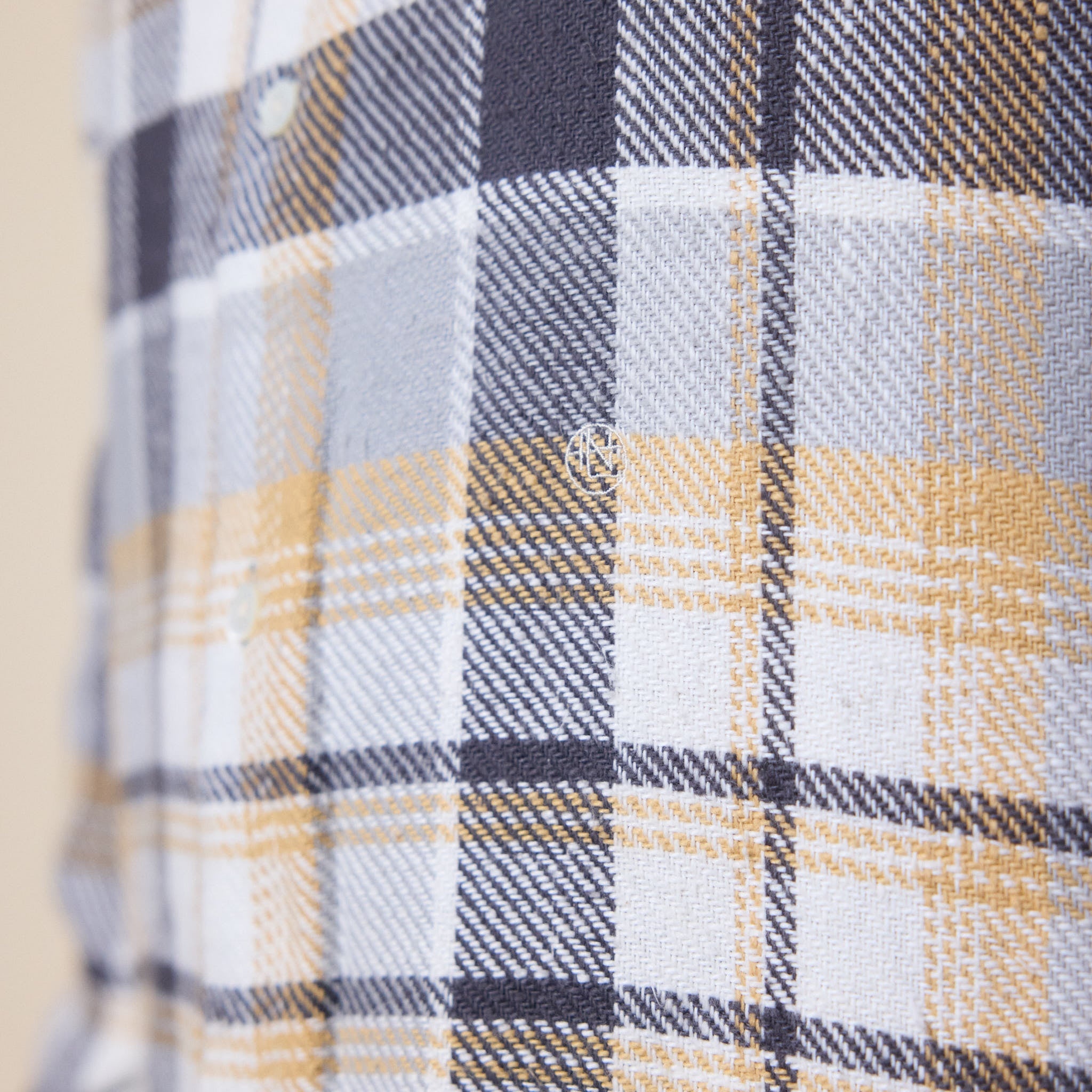 Nanamica - Heavy Flannel Shirt - Grey