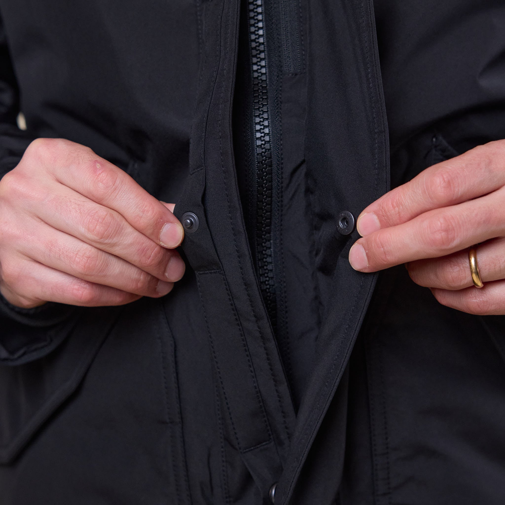 Nanamica - Gore-Tex Down Coat - Black