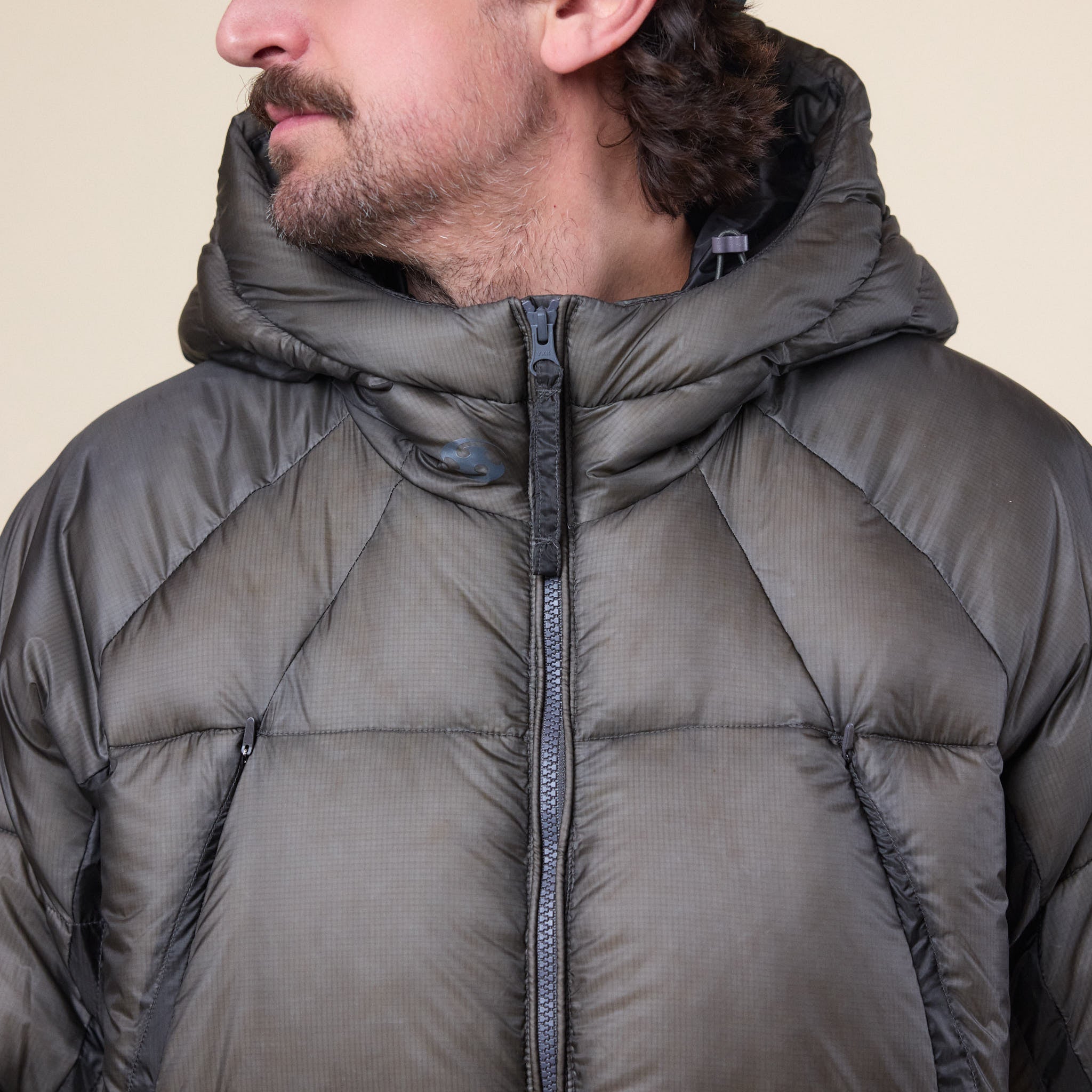 San San Gear - Shade Puffer Down Jacket - Charcoal