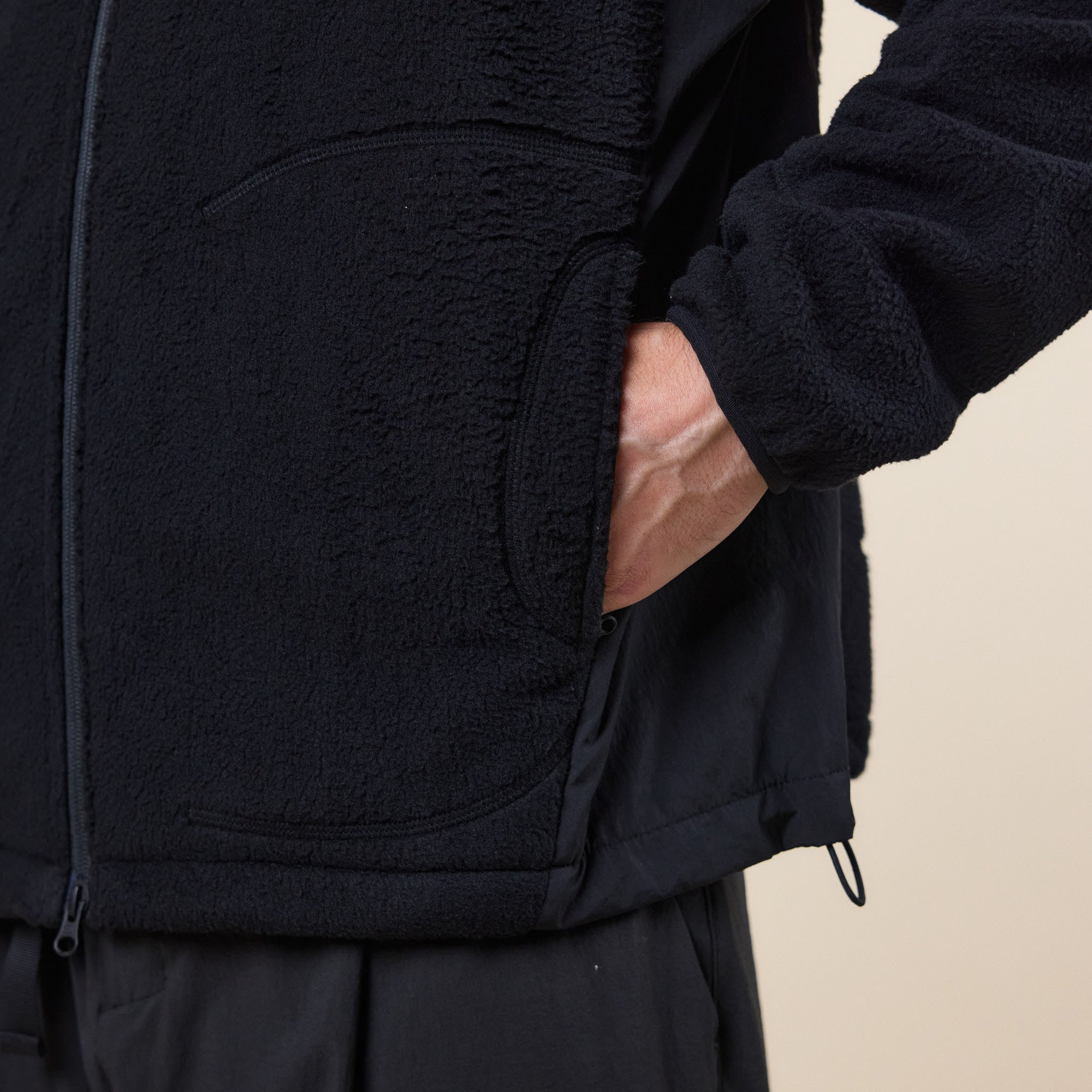 San San Gear - Fleece Jacket - Black