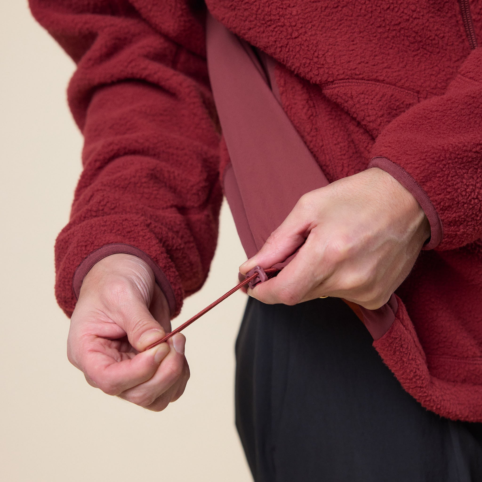 San San Gear - Fleece Jacket - Brick Red