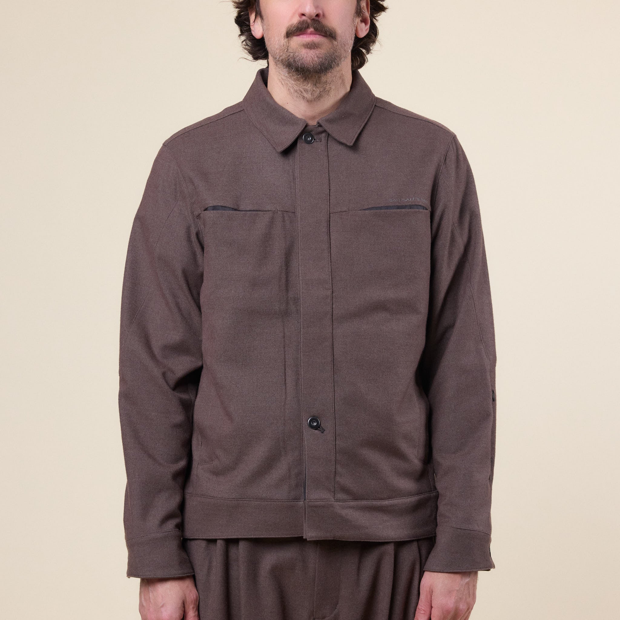 San San Gear - Trucker Jacket - Brown