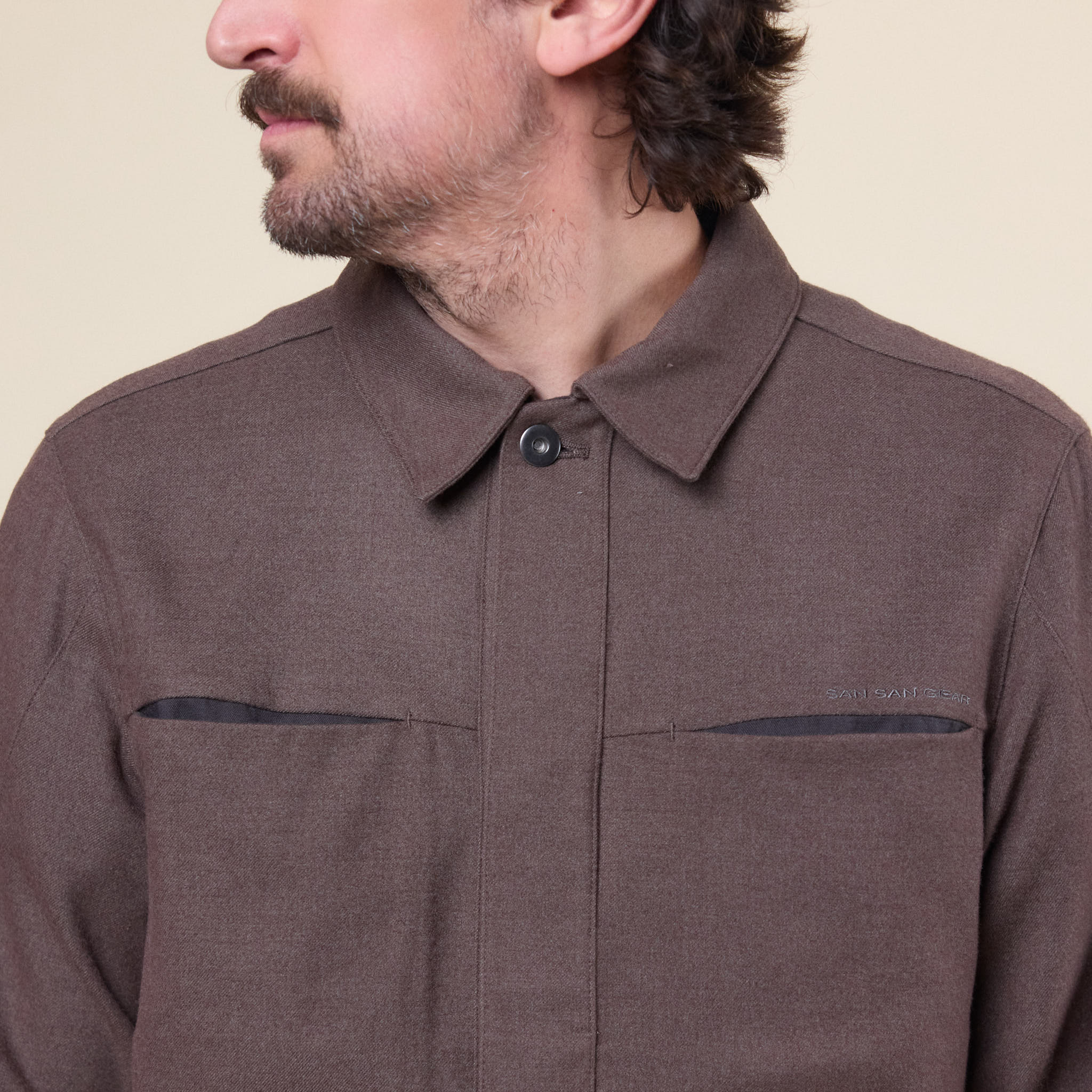 San San Gear - Trucker Jacket - Brown