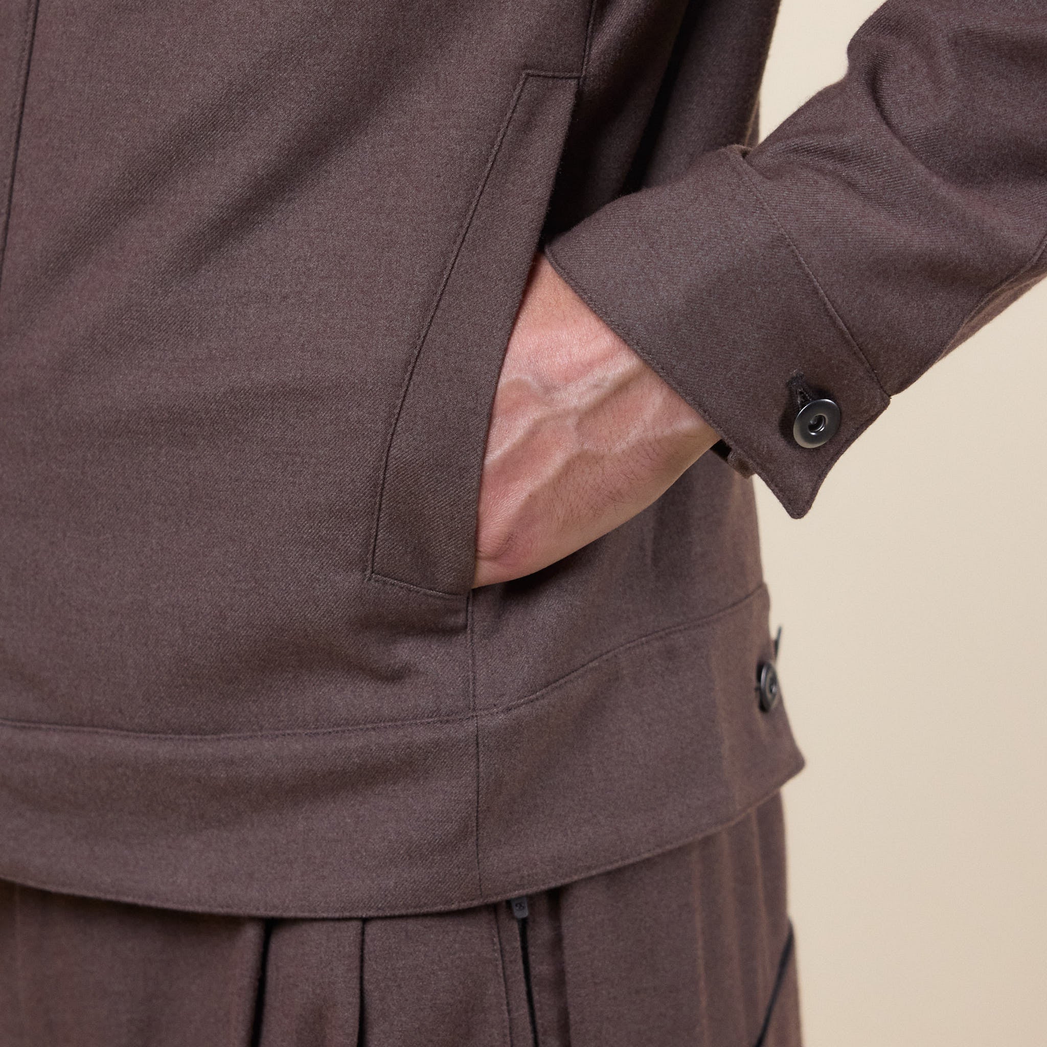 San San Gear - Trucker Jacket - Brown