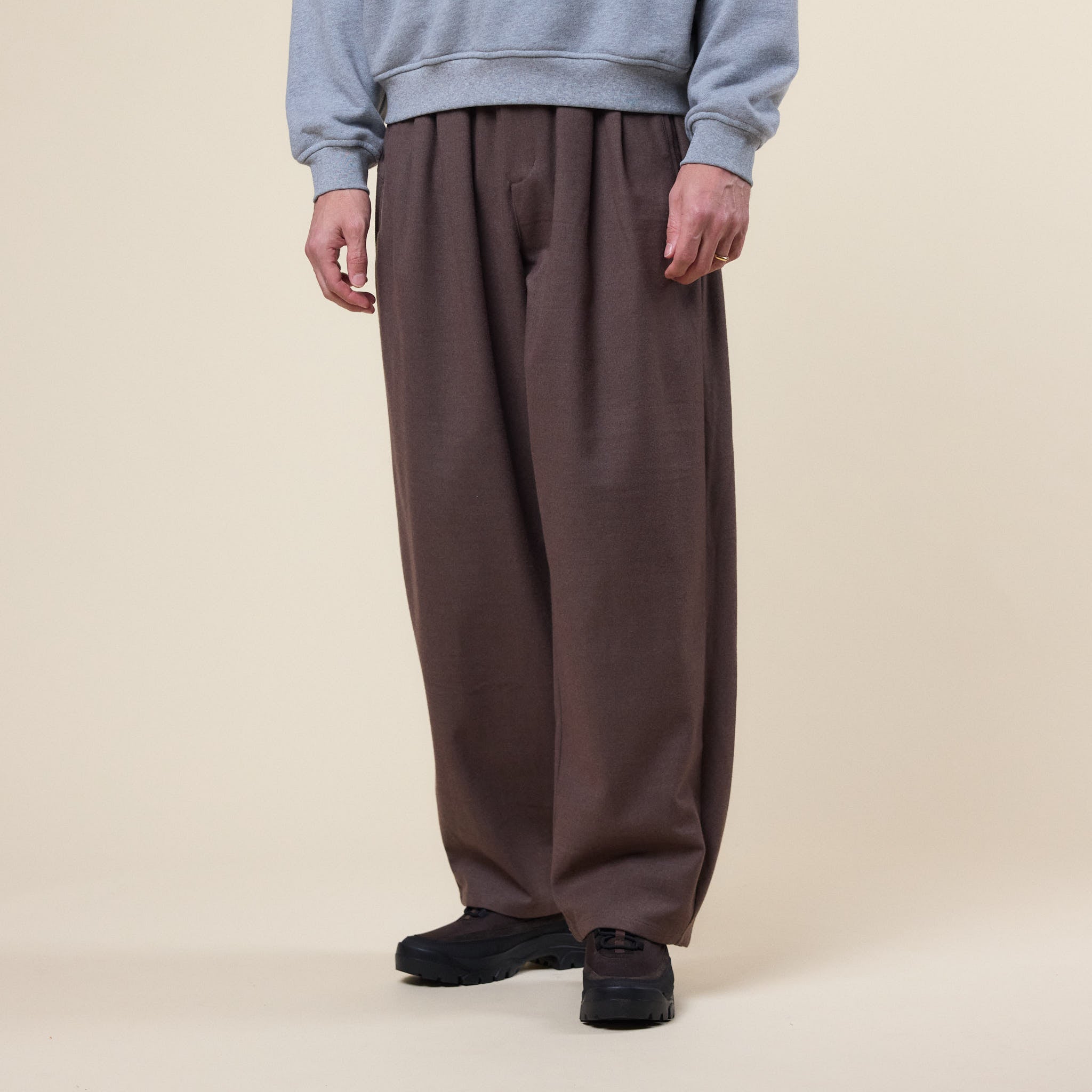 San San Gear - Wide Pants - Brown