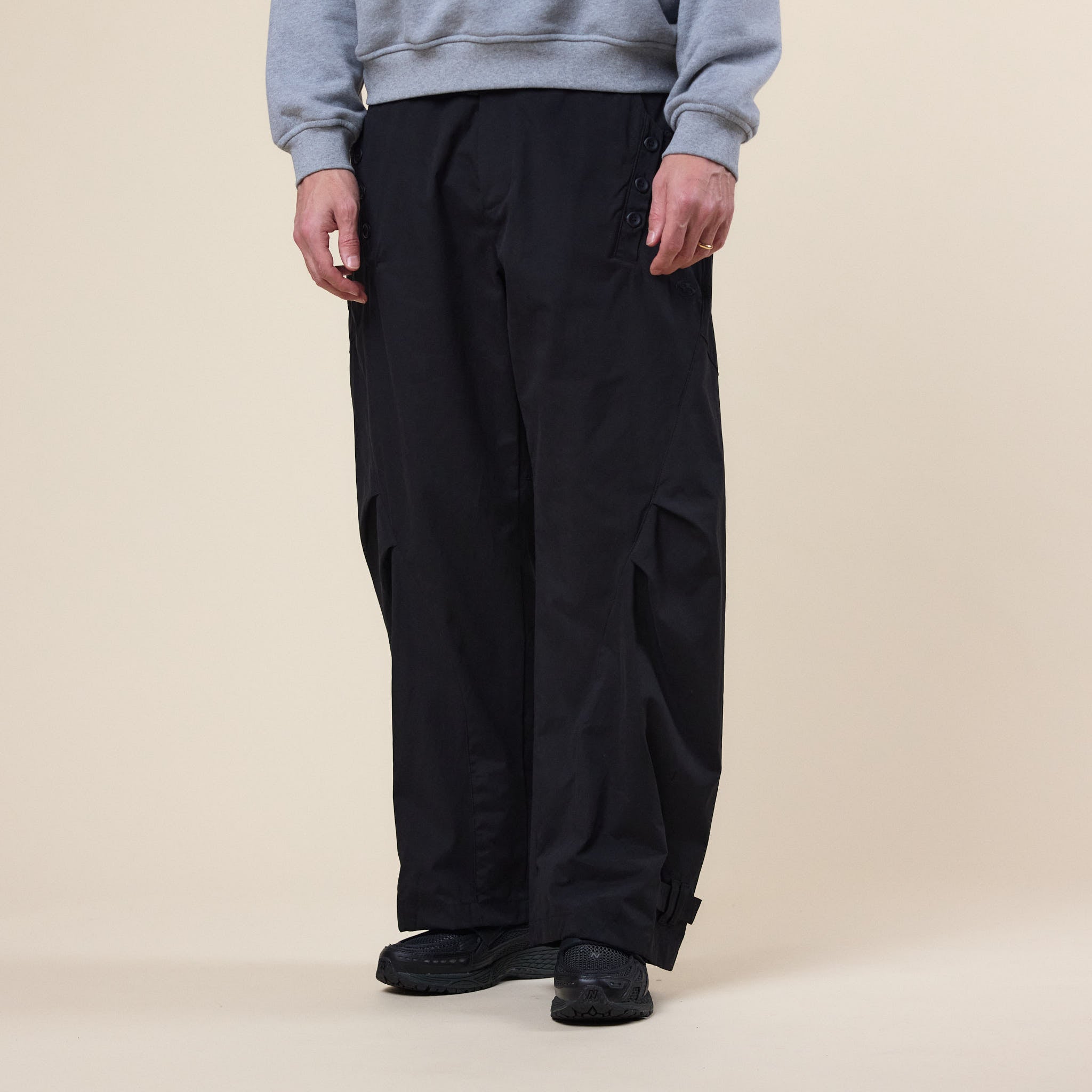 San San Gear - Tie Pants - Black