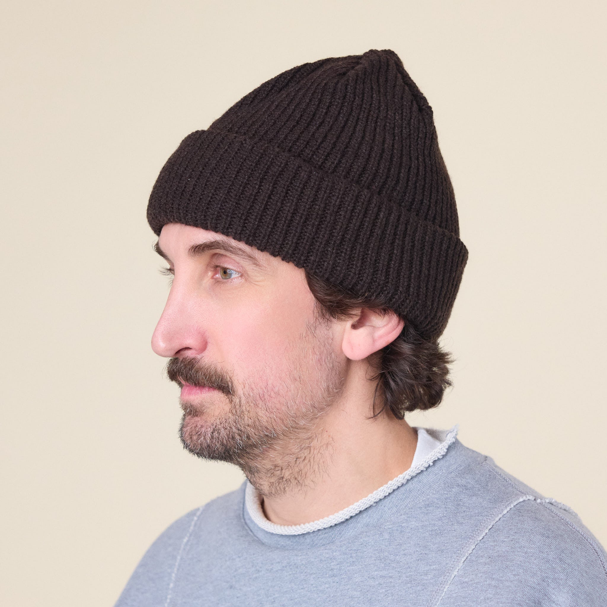 Found Feather - Oversized Watch Cap - Pistachio