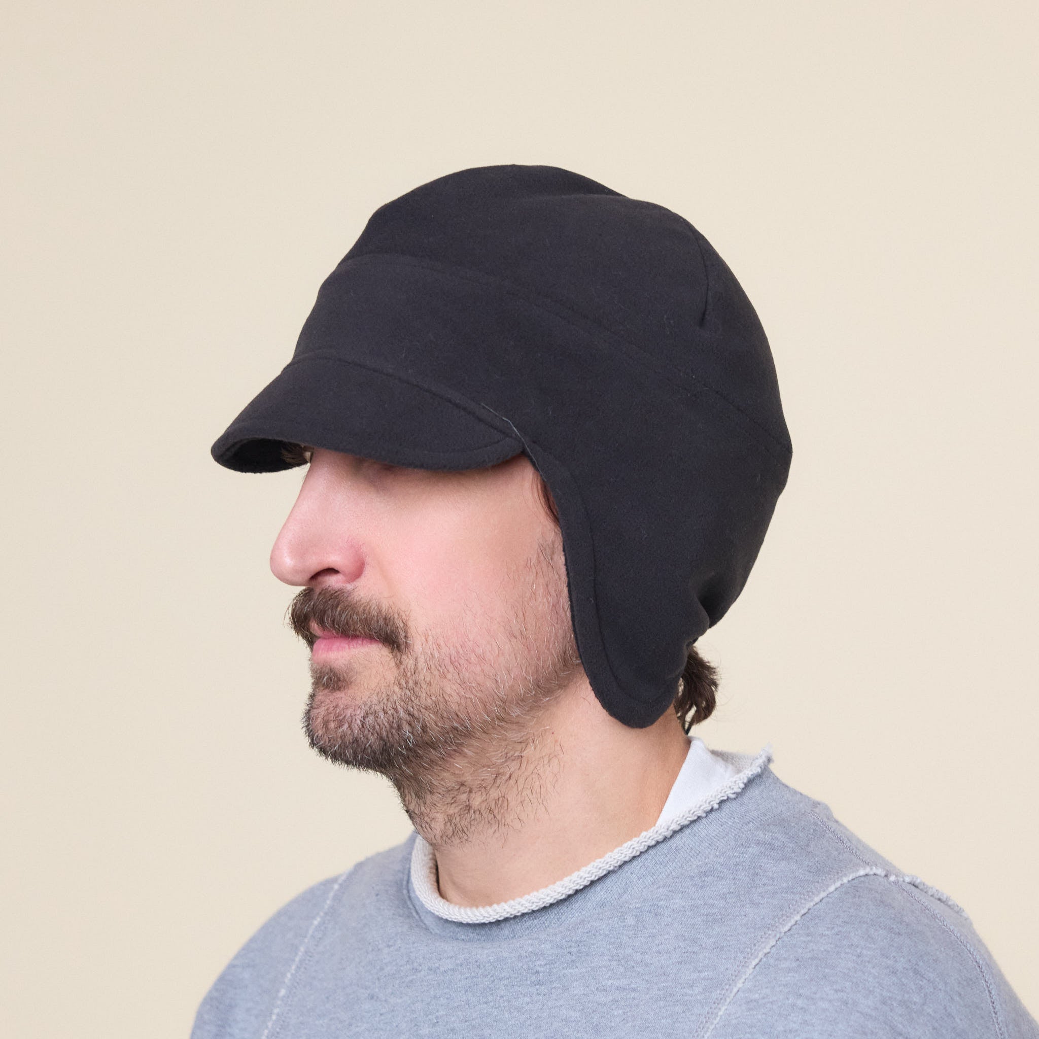 San San Gear - Reversible Fleece Cap - Charcoal