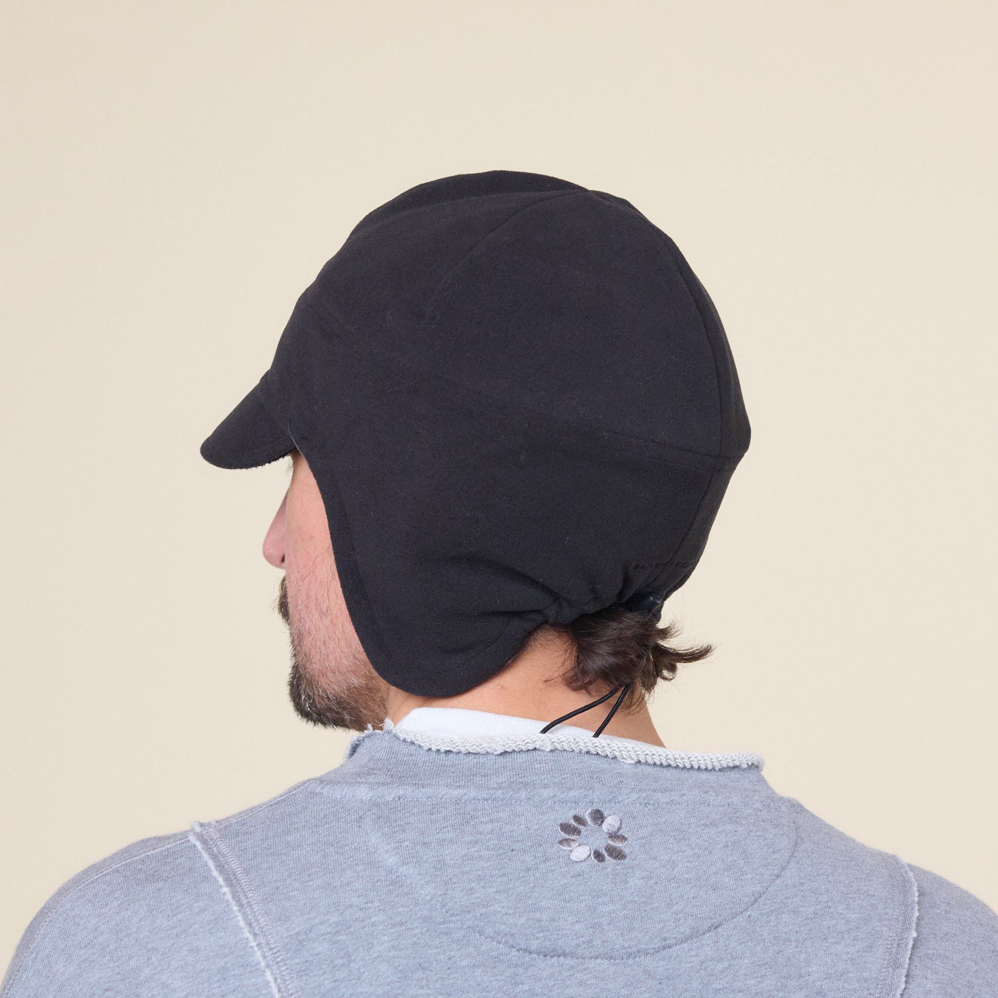 San San Gear - Reversible Fleece Cap - Charcoal