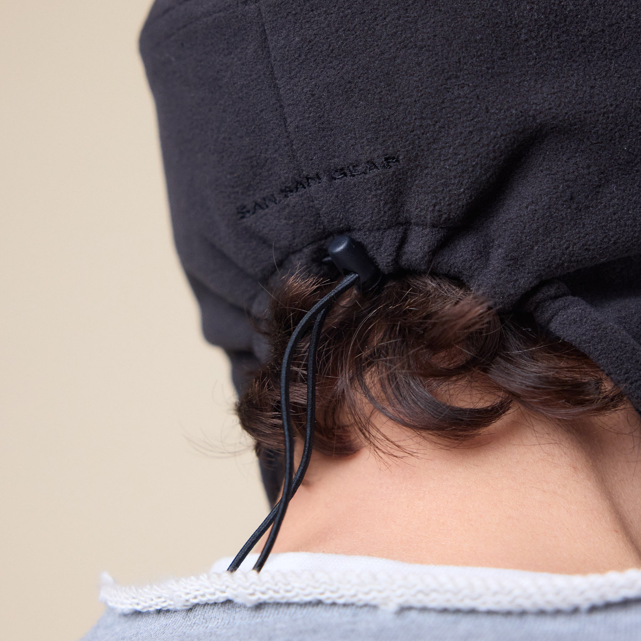 San San Gear - Reversible Fleece Cap - Charcoal