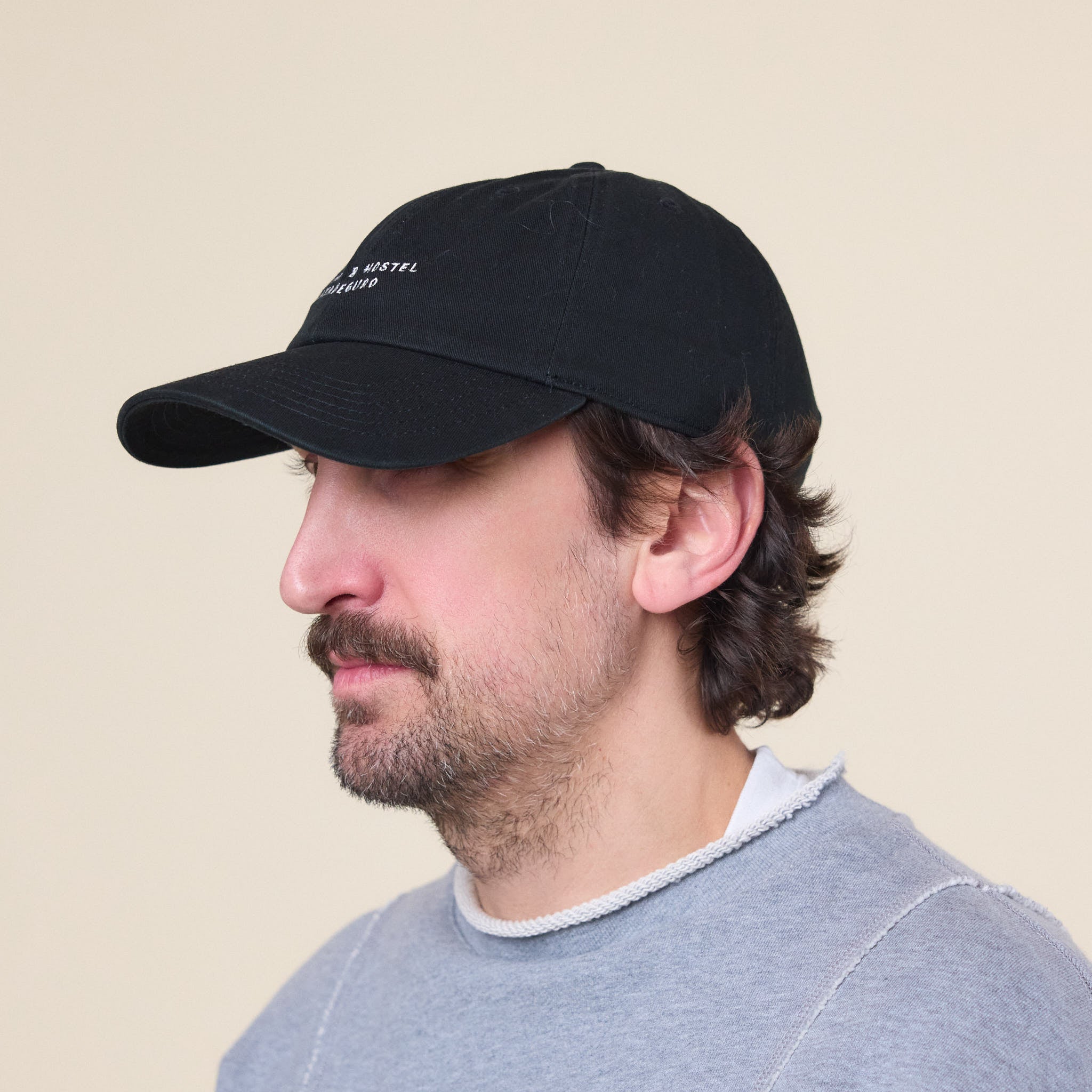 SO SHOP & HOSTEL NAKAMEGURO - Embroidered Logo Cap - Black