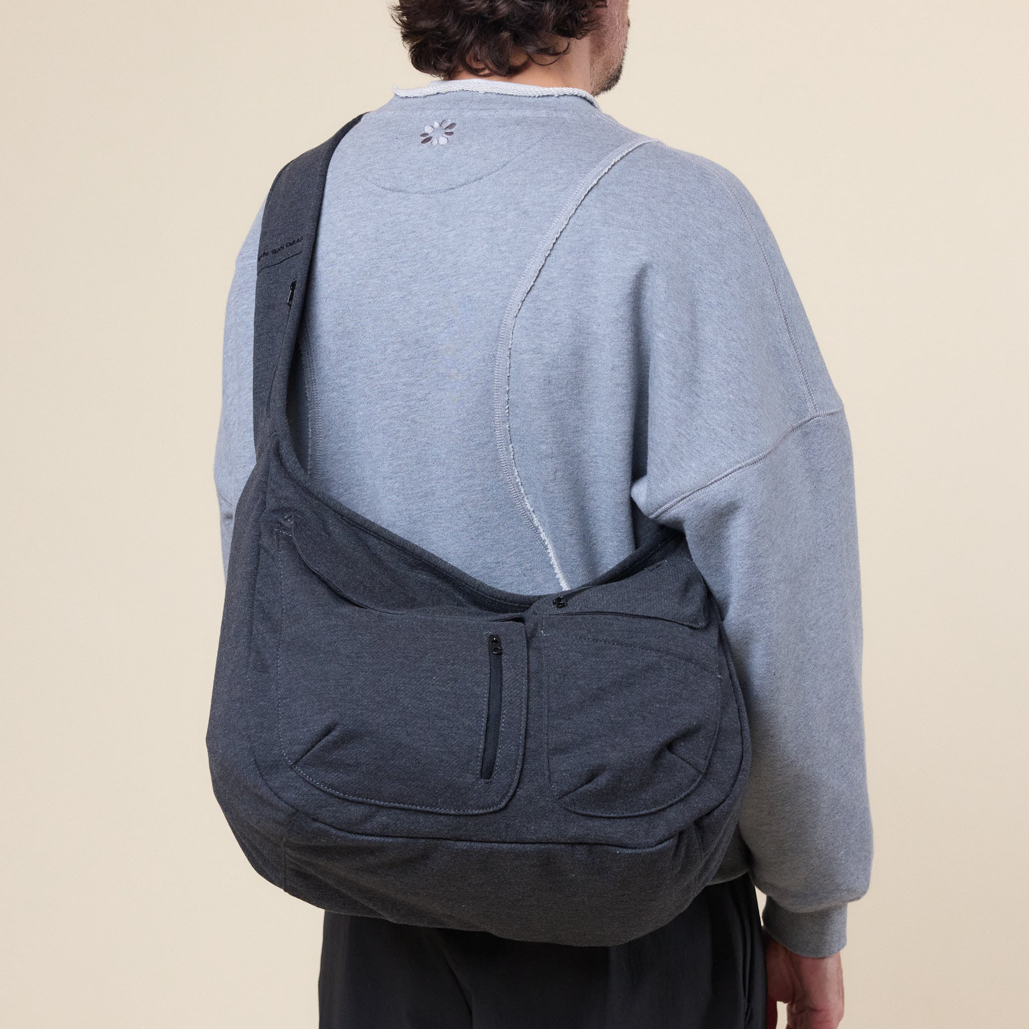San San Gear - Wool Body Bag - Charcoal