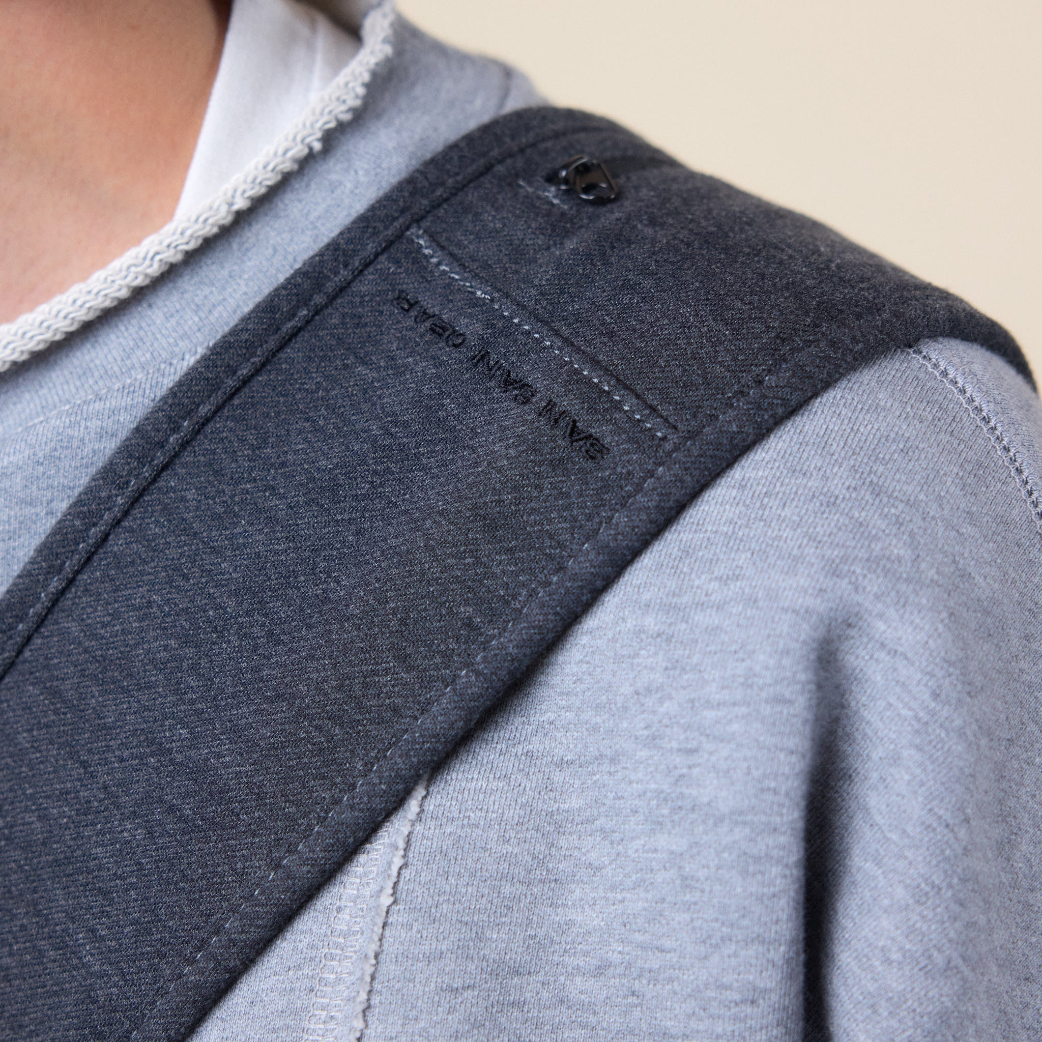 San San Gear - Wool Body Bag - Charcoal