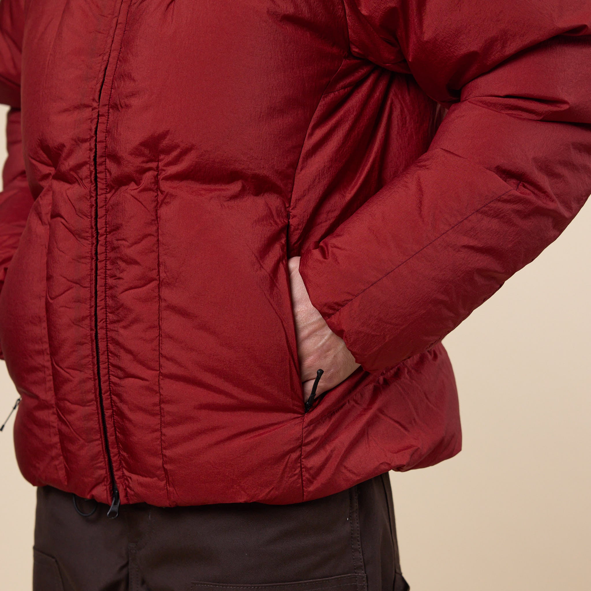 Goldwin x _J.L-A.L_ - Down Jacket - Madder Brown (Red)