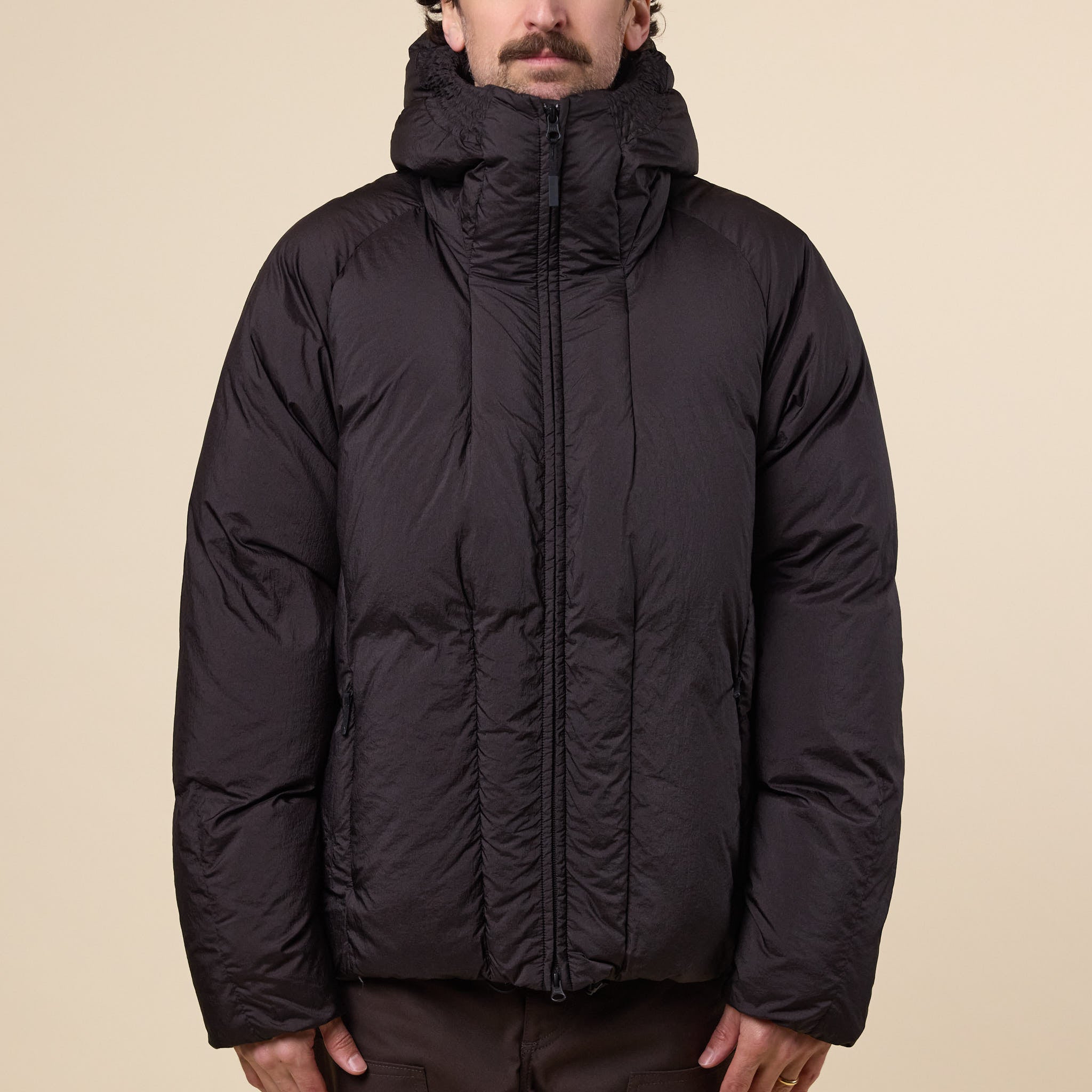 Goldwin x _J.L-A.L_ - Down Jacket - After Dark (Brown)