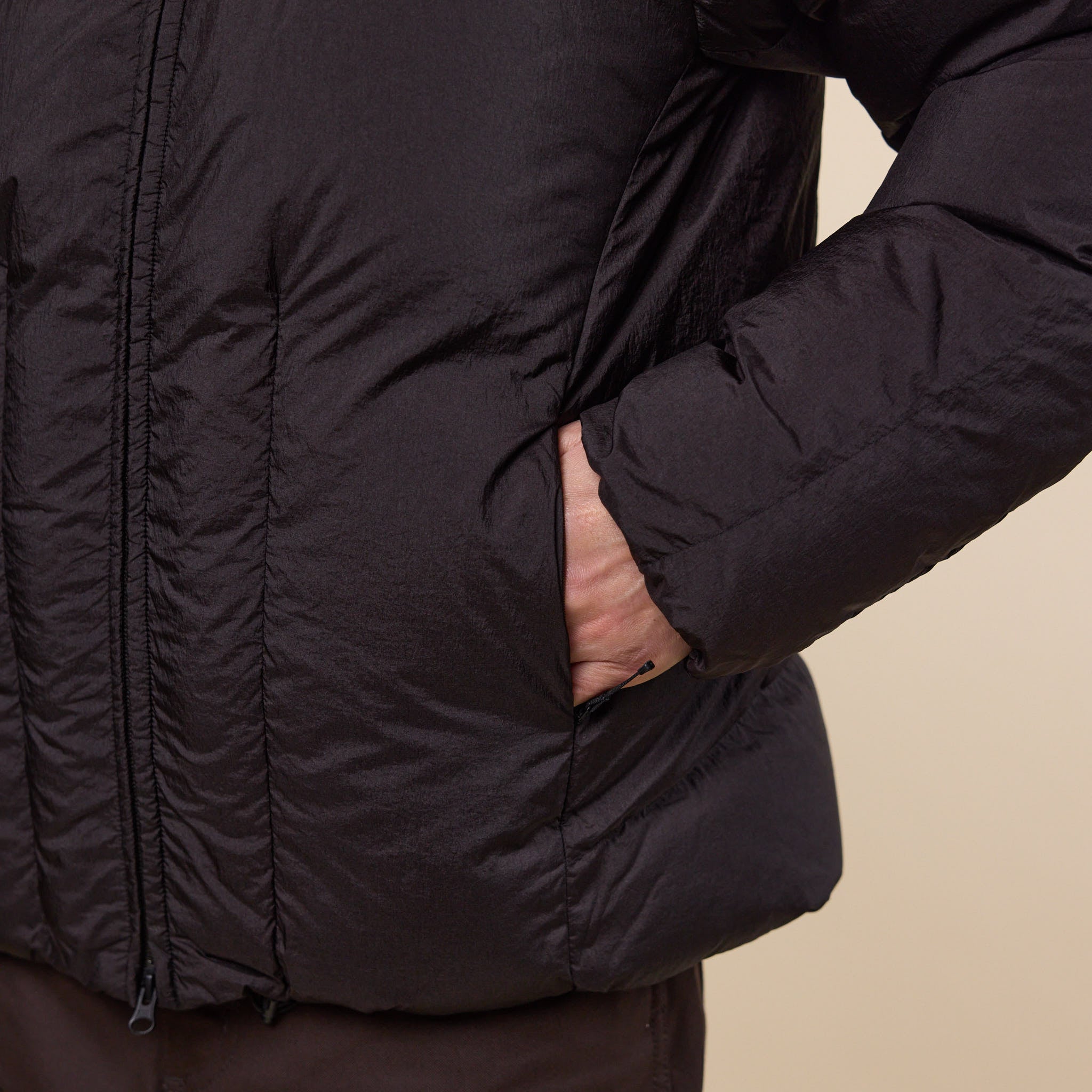Goldwin x _J.L-A.L_ - Down Jacket - After Dark (Brown)