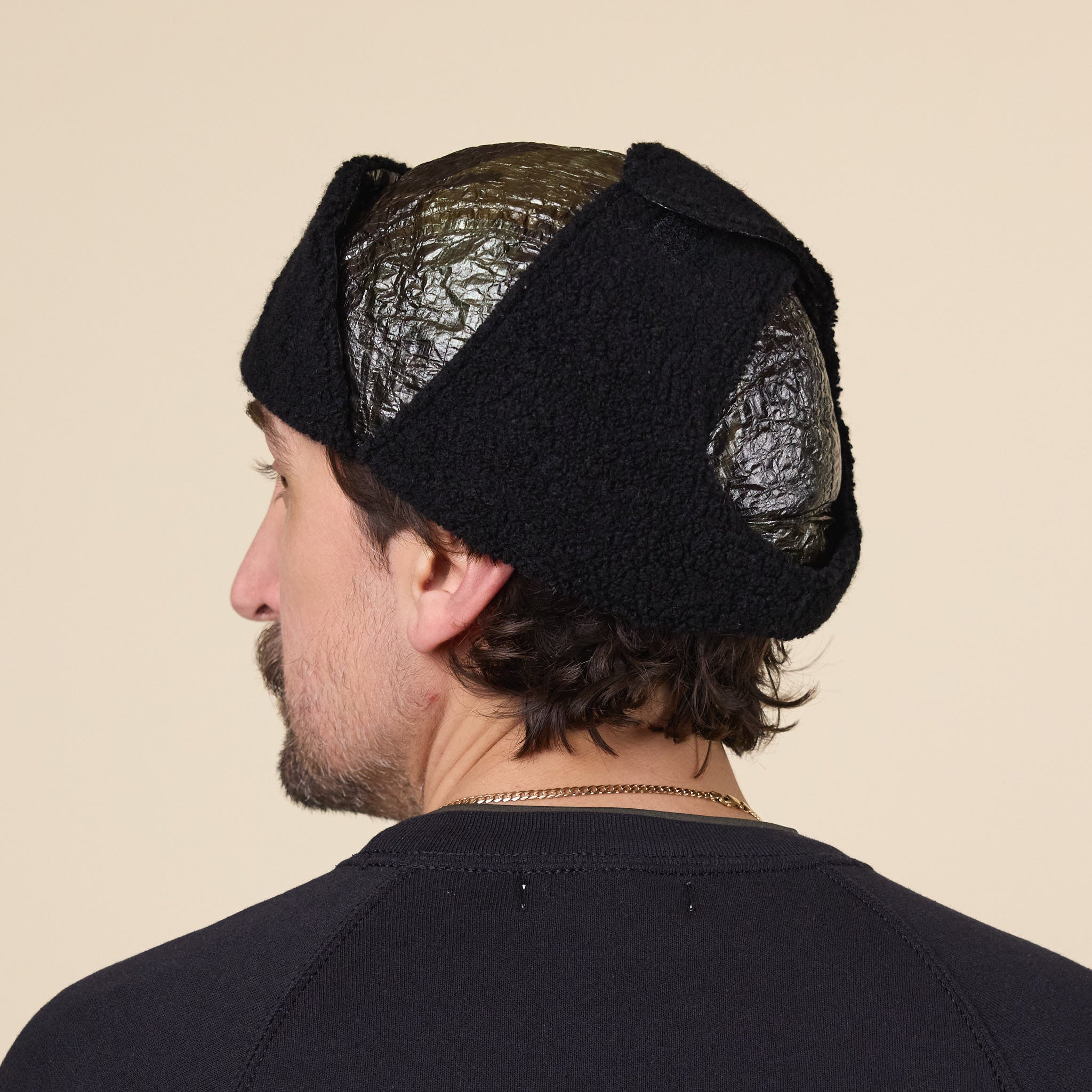 Found Feather - Dyneema & Polar Fleece Aviator Hat - Tree Camo