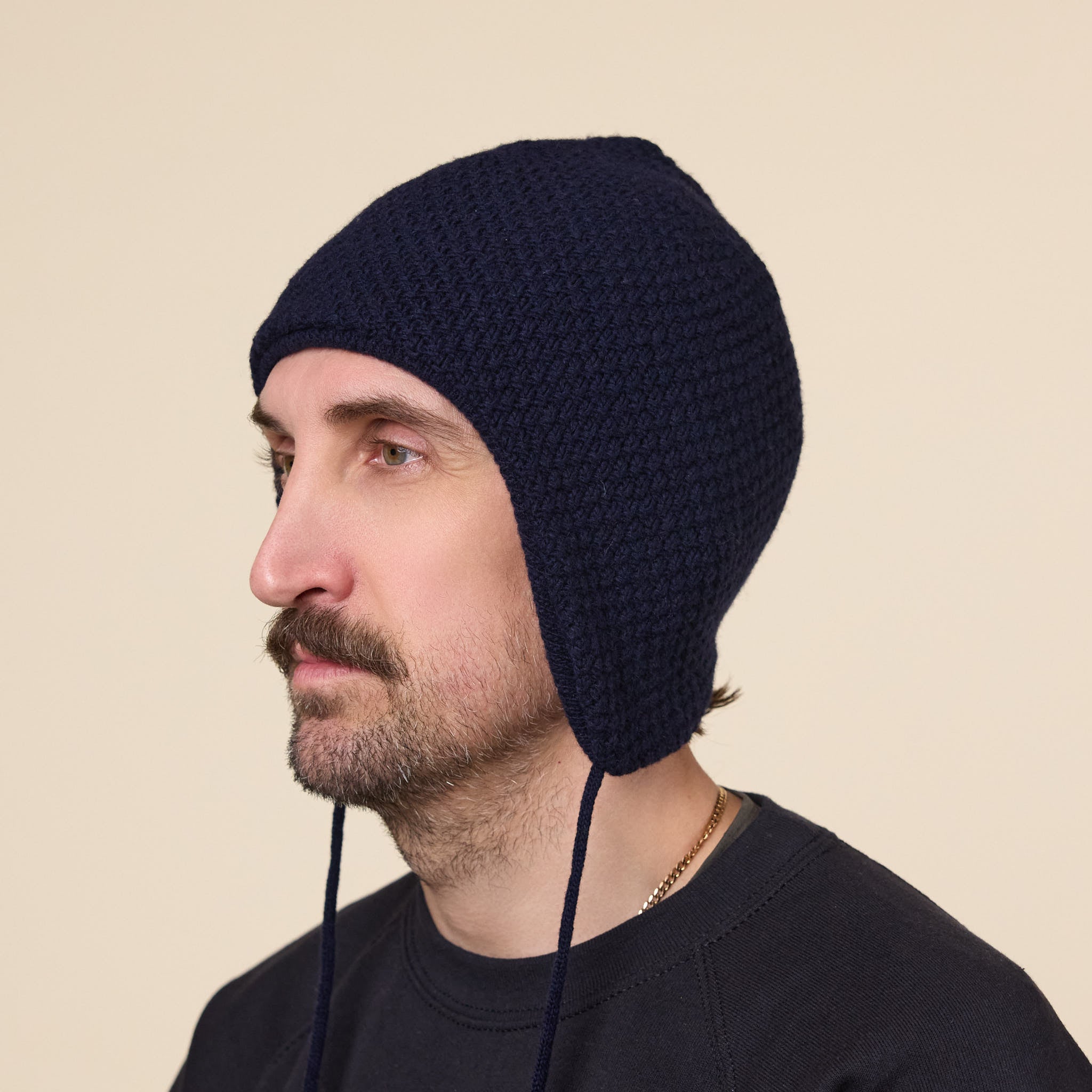 Found Feather - Trek Beanie Lambswool Blend - Navy