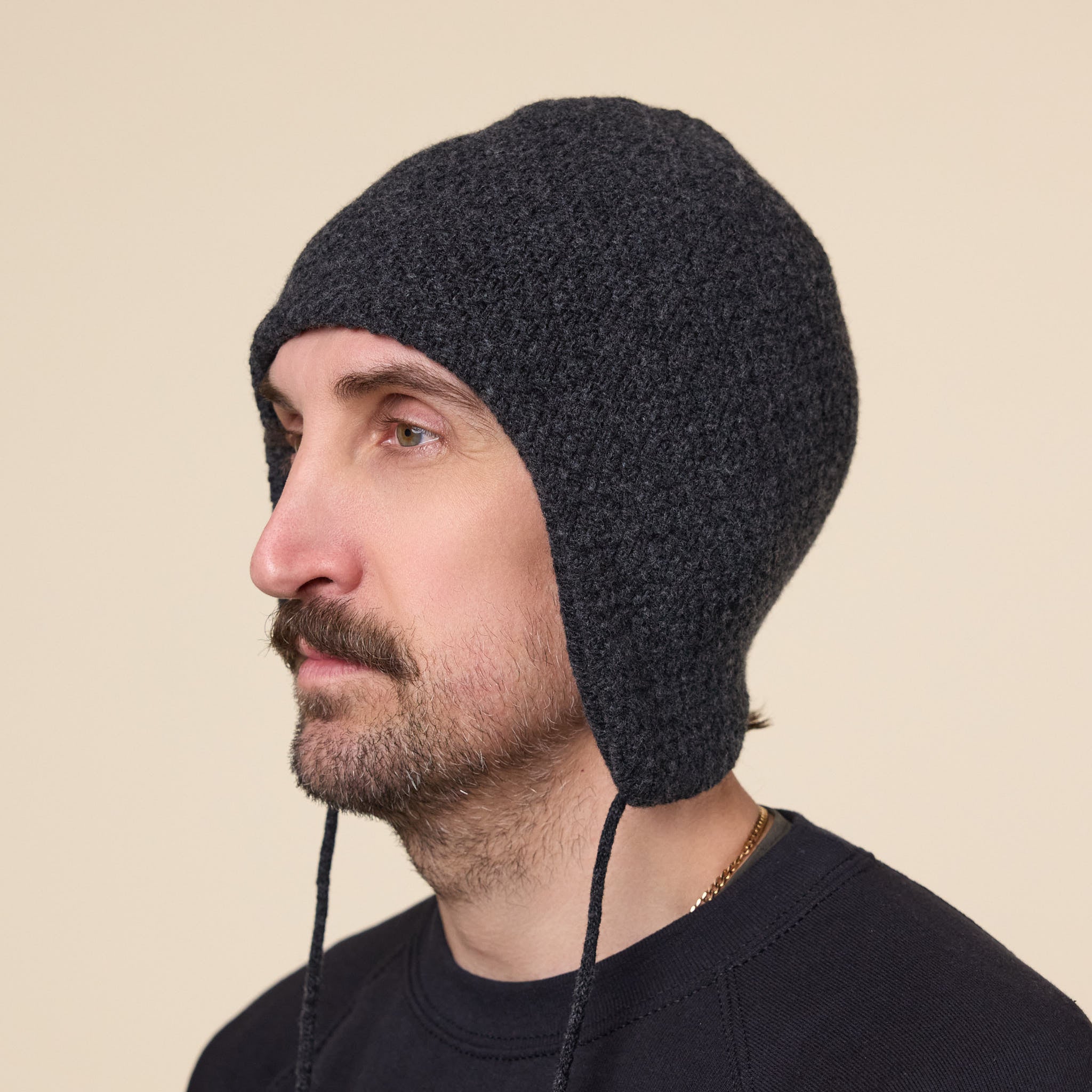 Found Feather - Trek Beanie Lambswool Blend - Charcoal