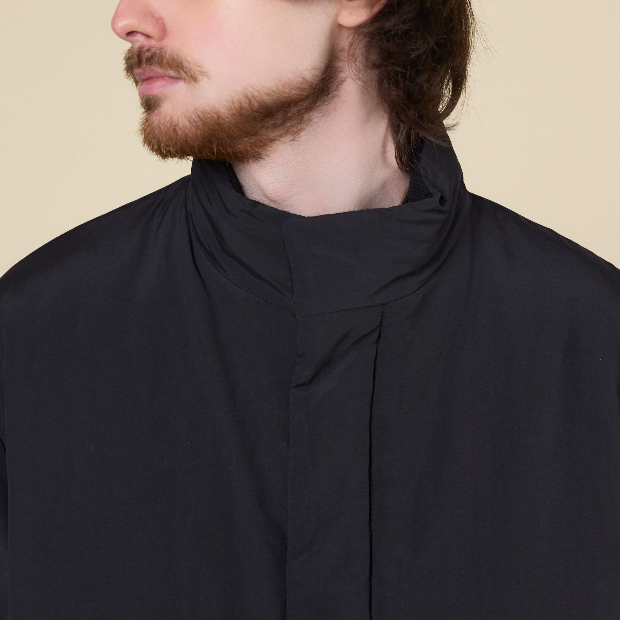 Still by Hand - Nylon Insulated Blouson Jacket - Black