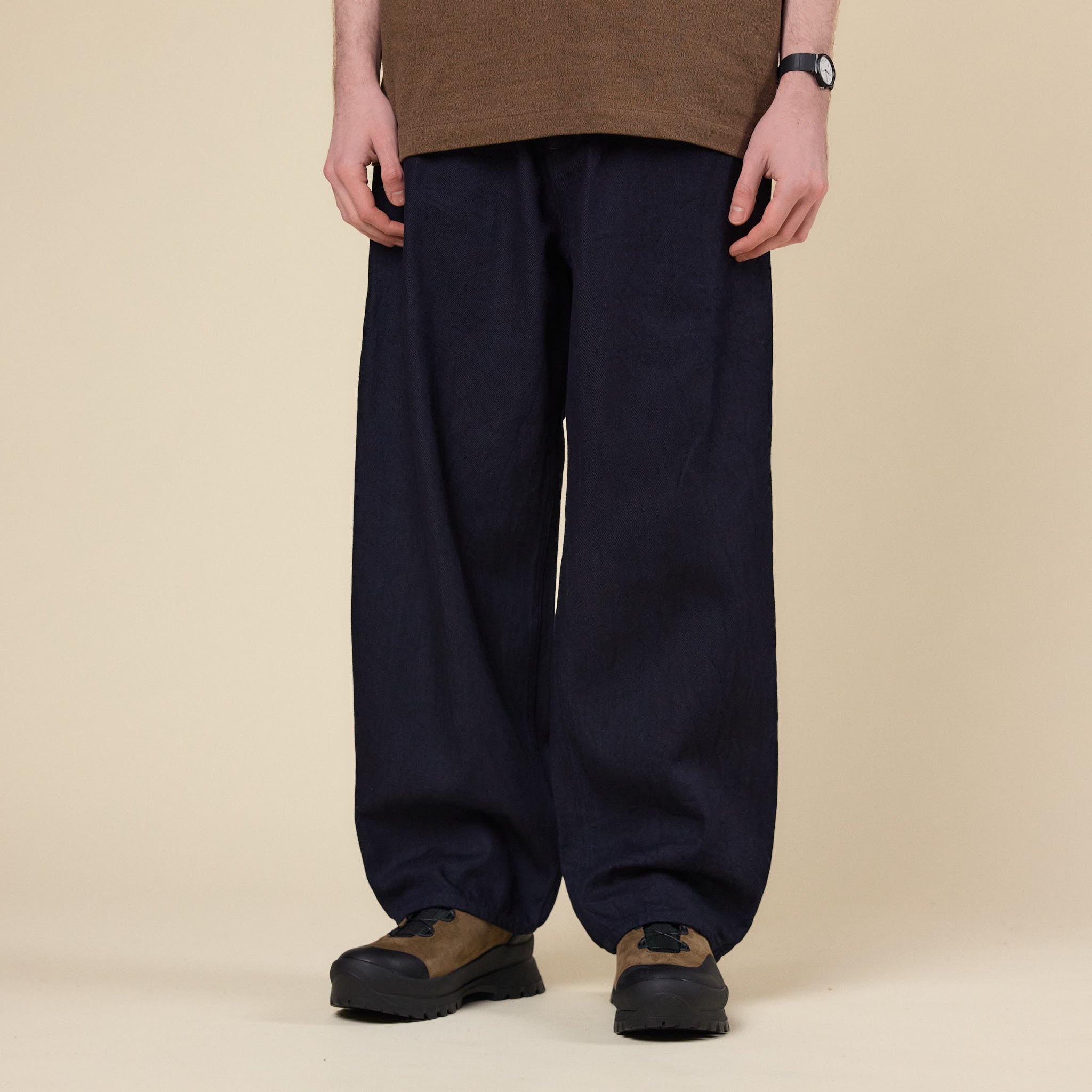 Still by Hand - Denim Pants - Dark Navy