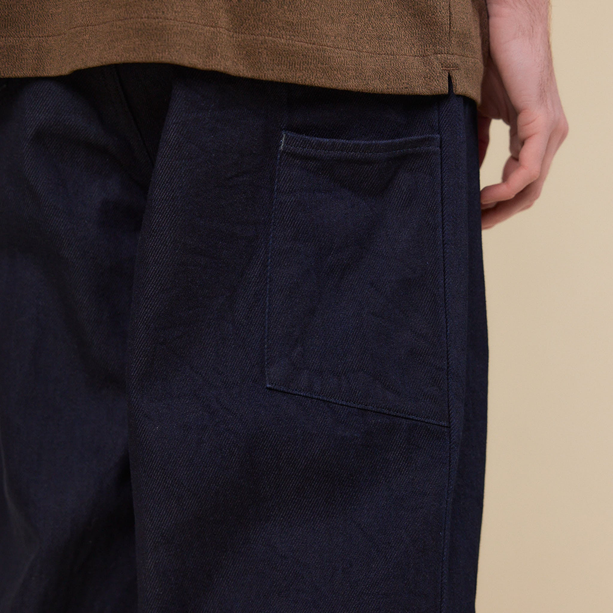 Still by Hand - Denim Pants - Dark Navy