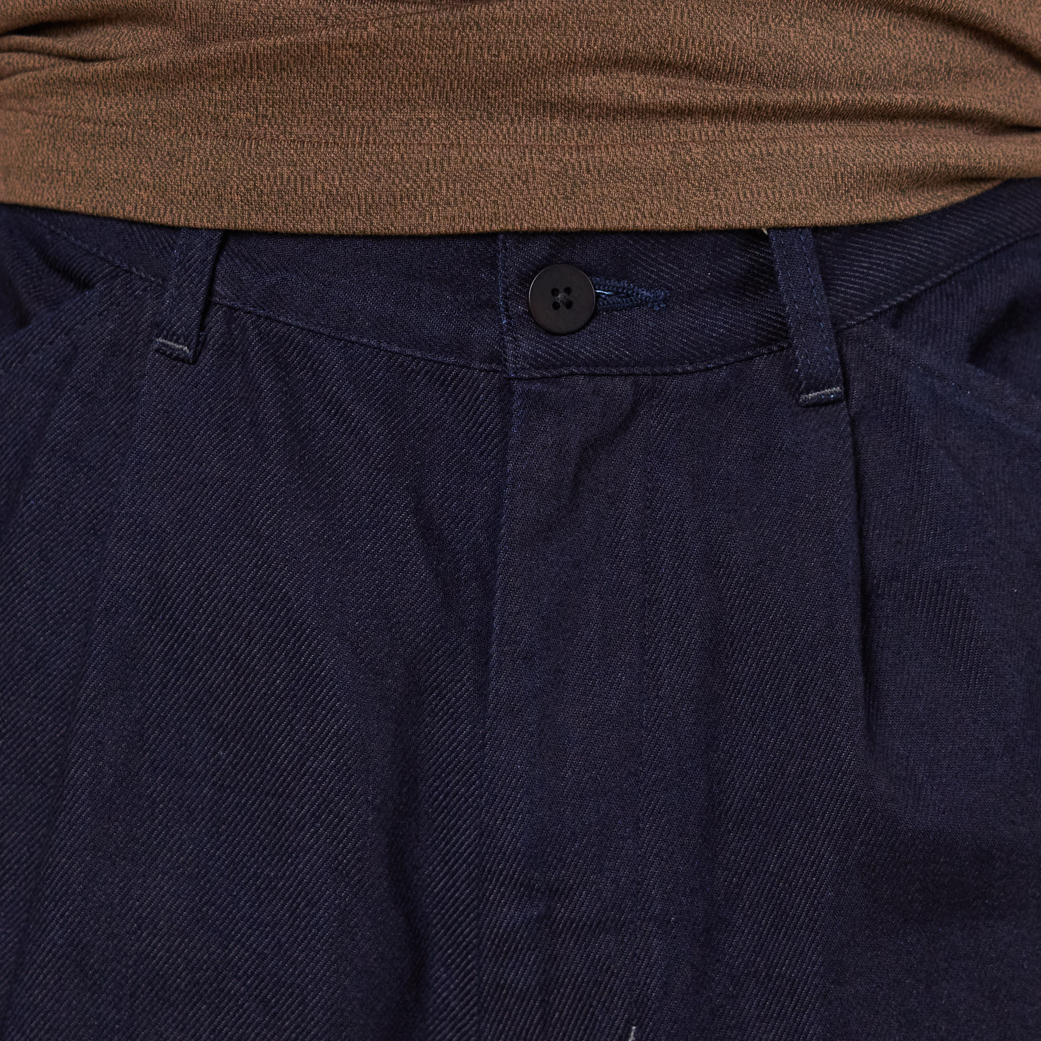 Still by Hand - Denim Pants - Dark Navy