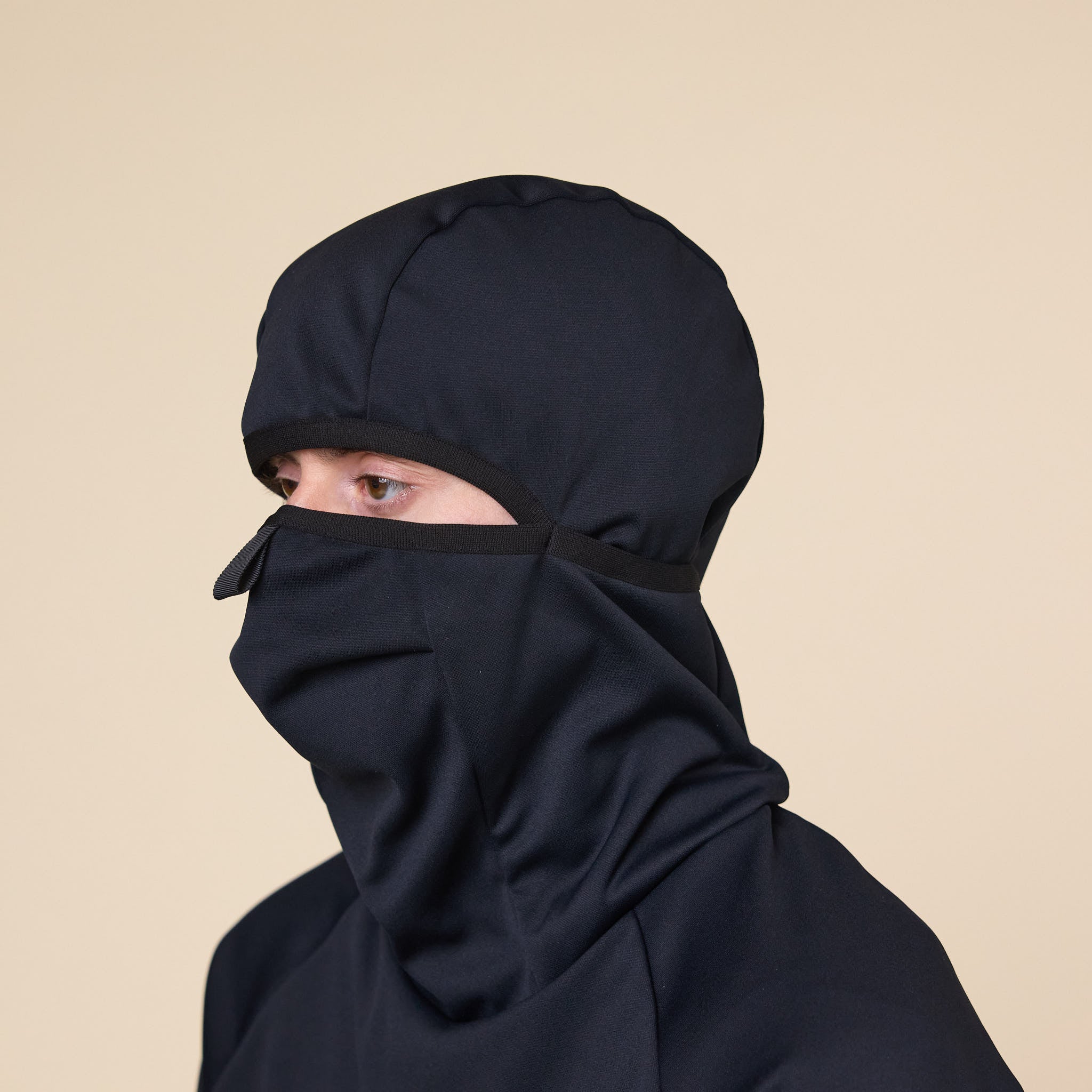 CCP - LT-NA112 Warm Catch Full Face Hoodie - Black