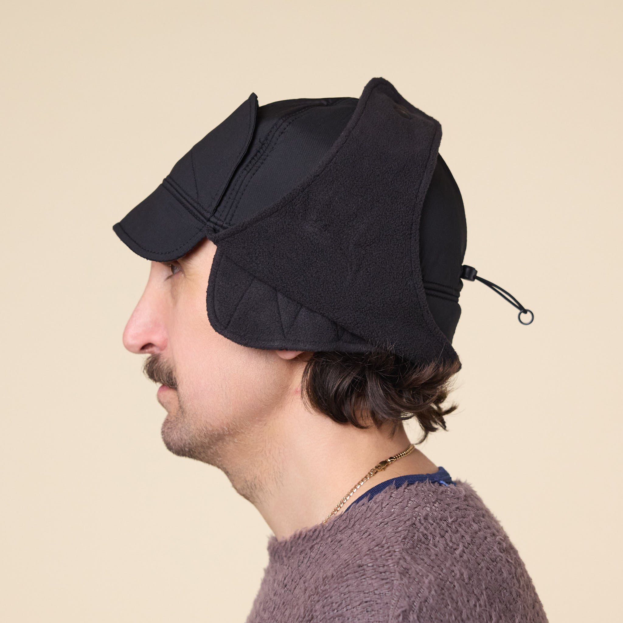 DAIWA Pier 39 - Tech Fleece Flight Cap - Black